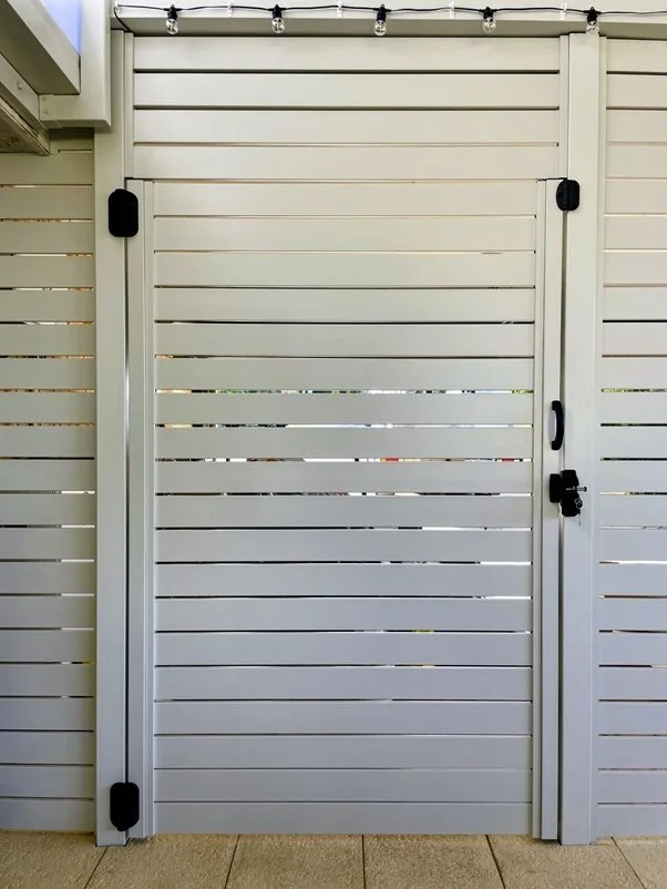 Joondalup Privacy Screen Garage Aluminium Slat