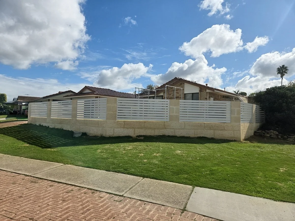 Aluminium Slat Fence Infills Kingsley
