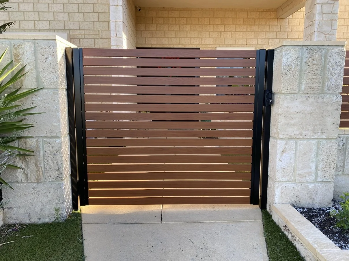 Aluminium Slat Gates Perth | Driveway & Side Gates Built to Fit