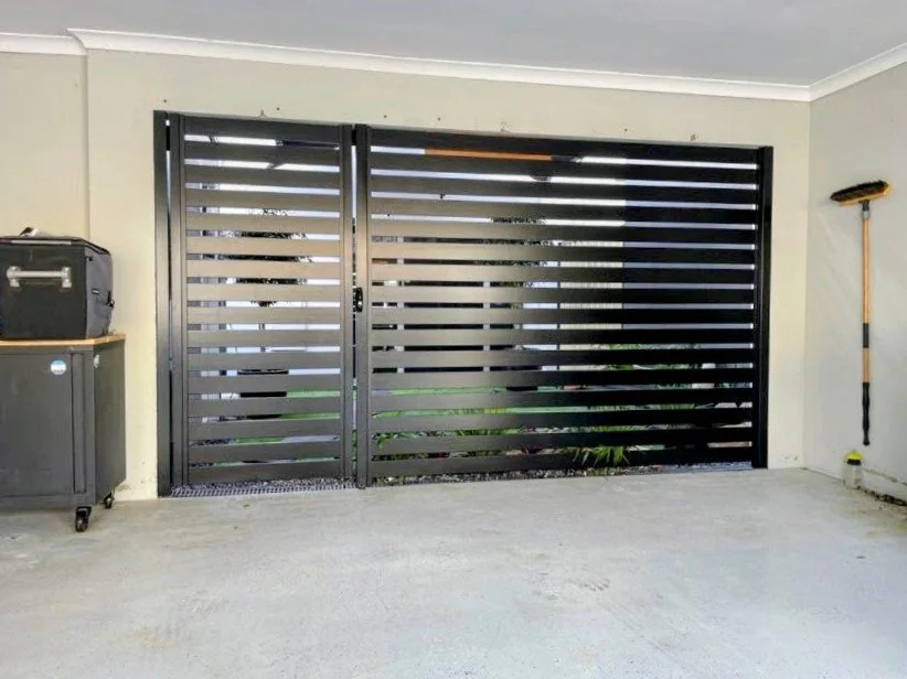 Garage Rear Privacy Screen and gate Clarkson