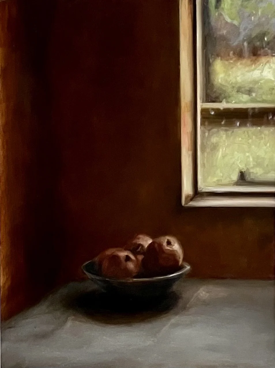 Early spring  |  16" x 12"  |  oil on wood