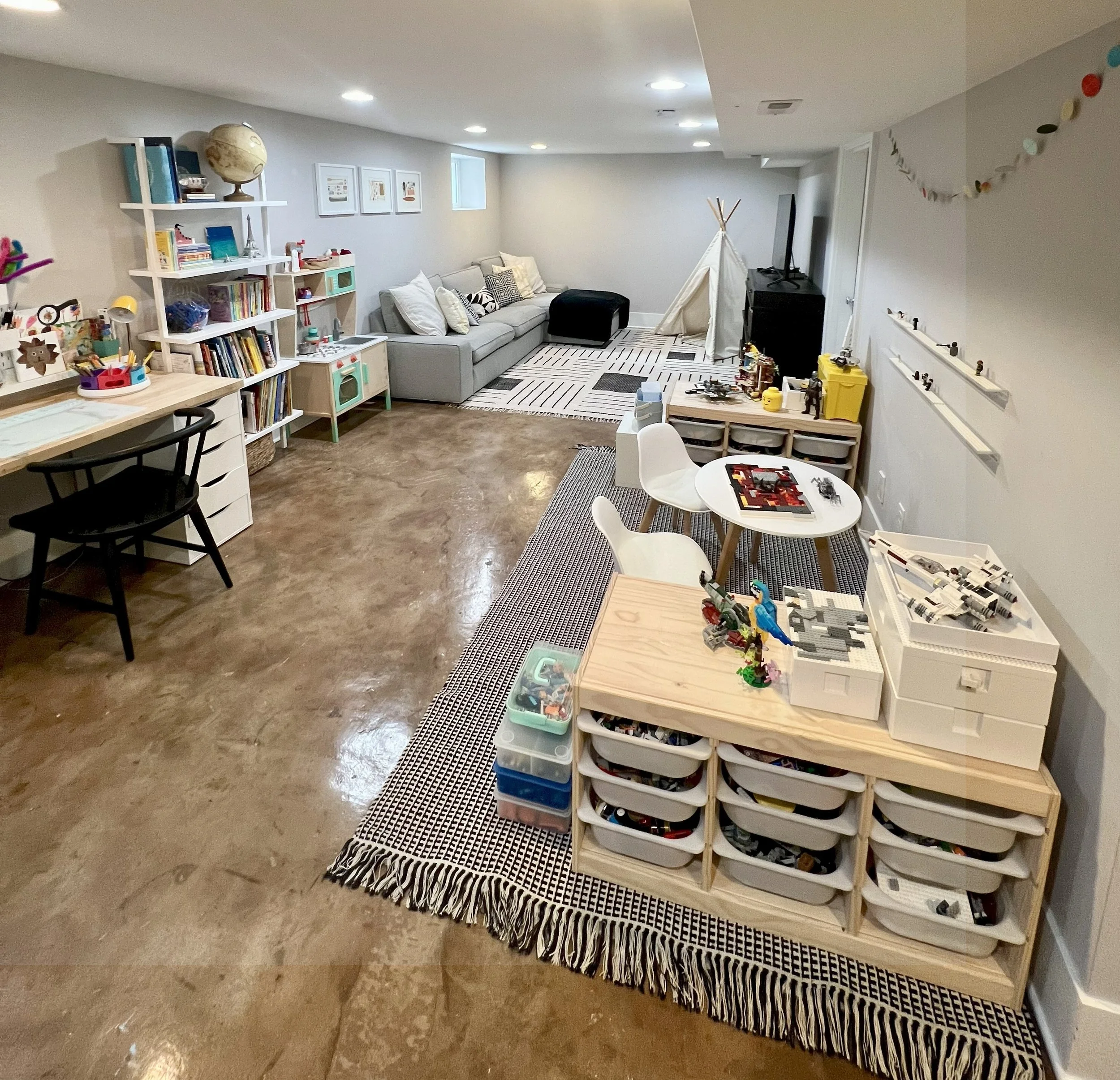 Basement Playroom