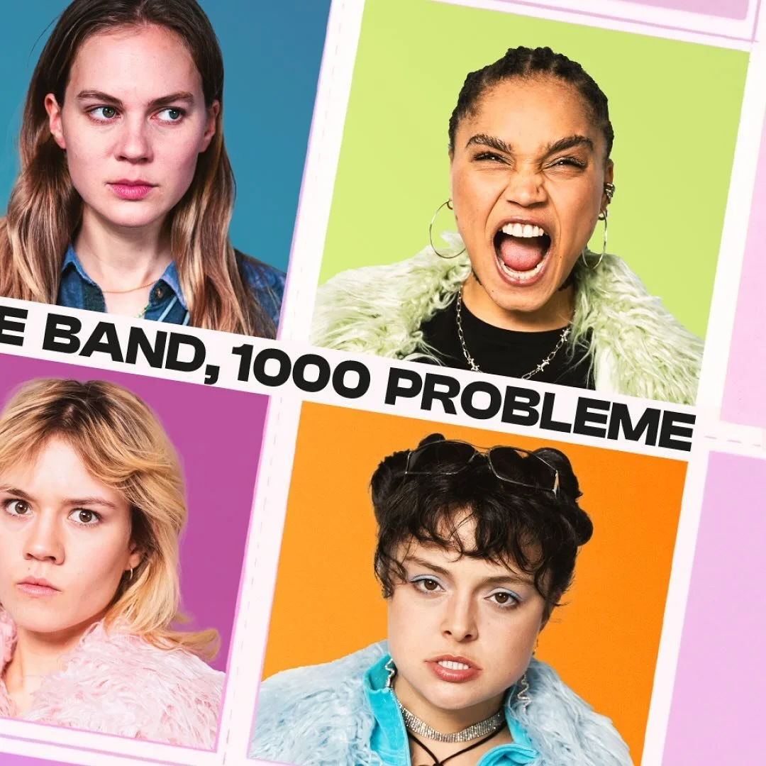 BOOM - Eine Band, 1000 Probleme
55 Minuten &bull; Fiktion Film &bull; 2024

Die Girlband BOOM steht kurz vor ihrem Aufstieg in den Pop-Olymp, doch ein neuartiger KI-Merch droht die dunkelsten Geheimnisse aufzudecken. Kann die Assistentin Paule sie no