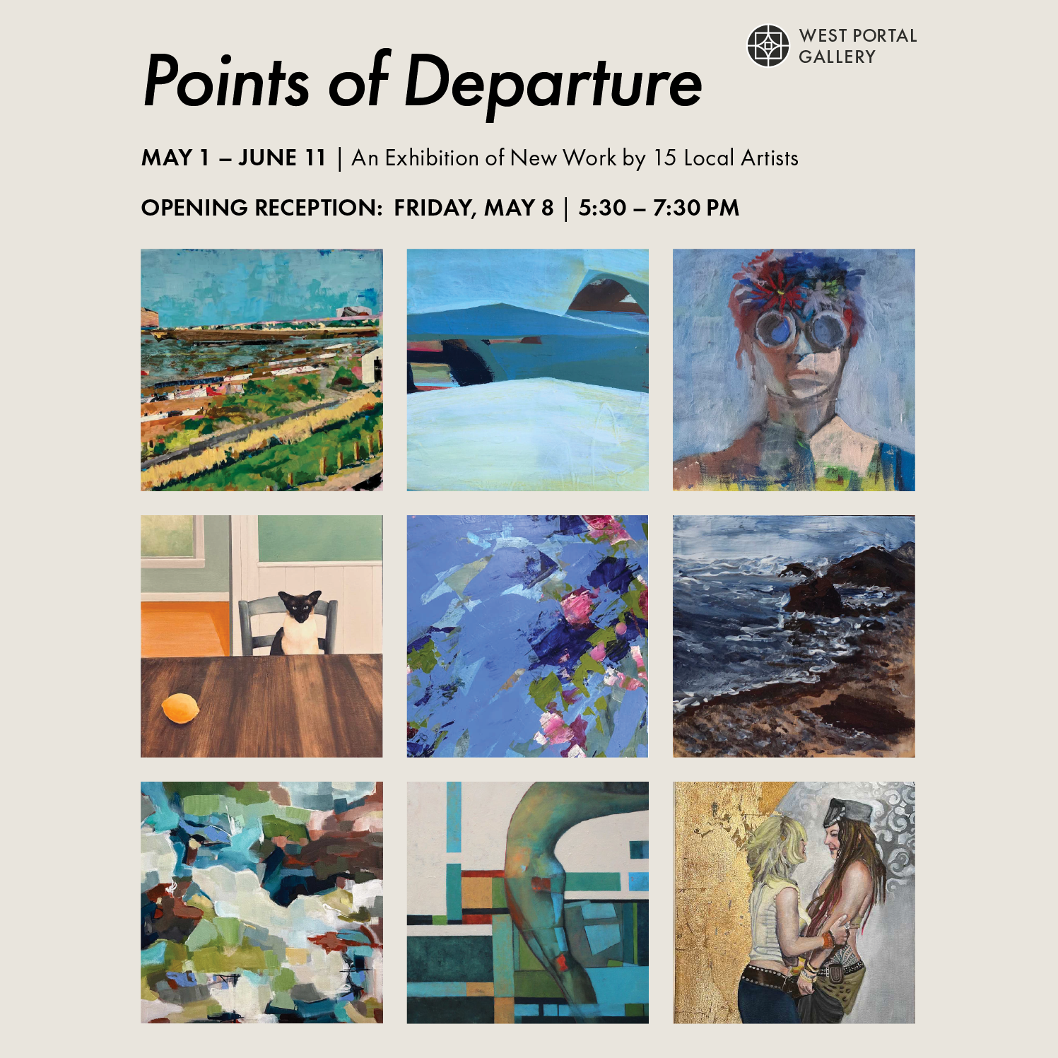 Points of Departure: May 1 – Jun 11, 2026