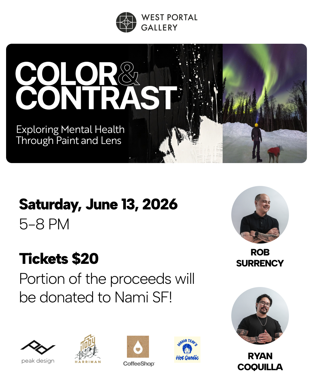 Partner Event: Color &amp; Contrast | Sat, June 13, 2026 | 5:00 – 8:00 PM