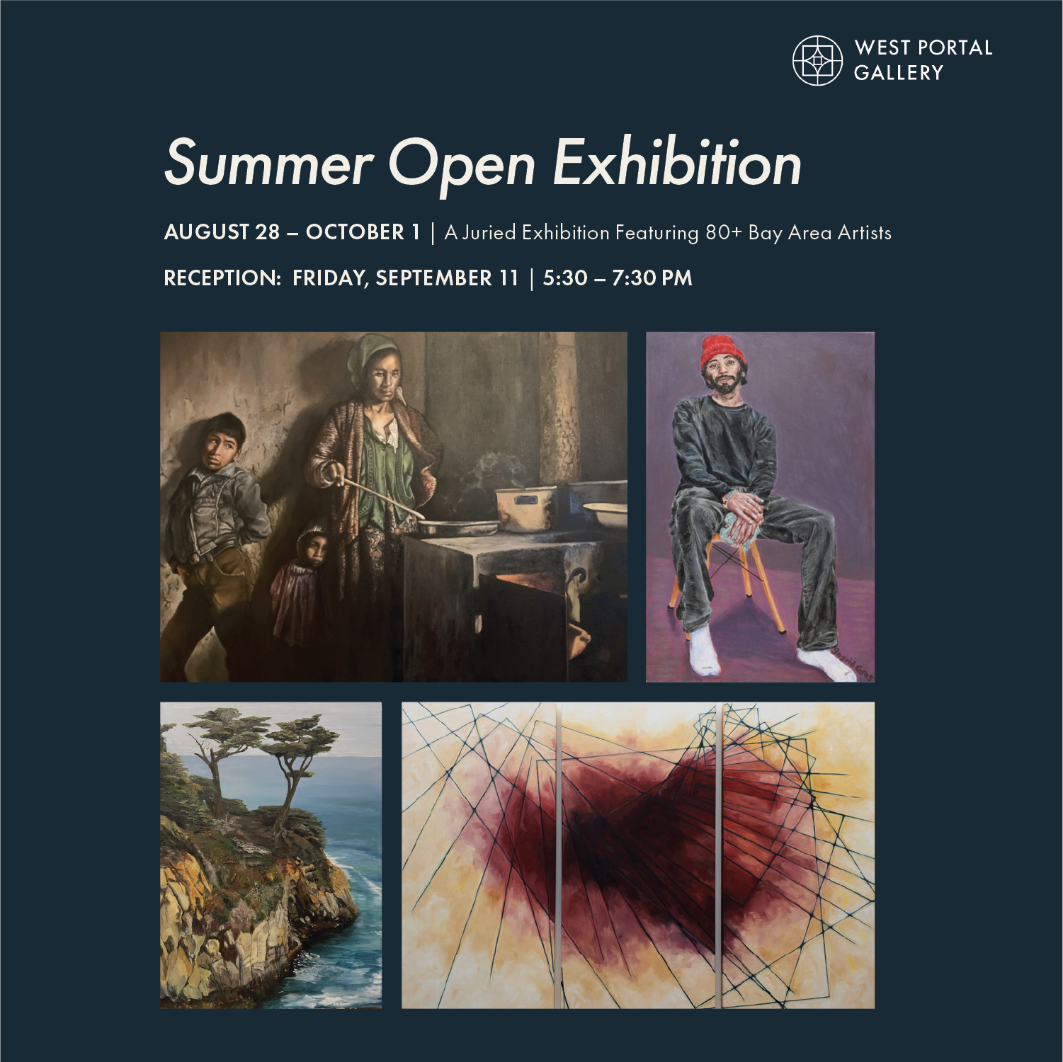 Summer Open Exhibition: August 28 – October 1, 2026