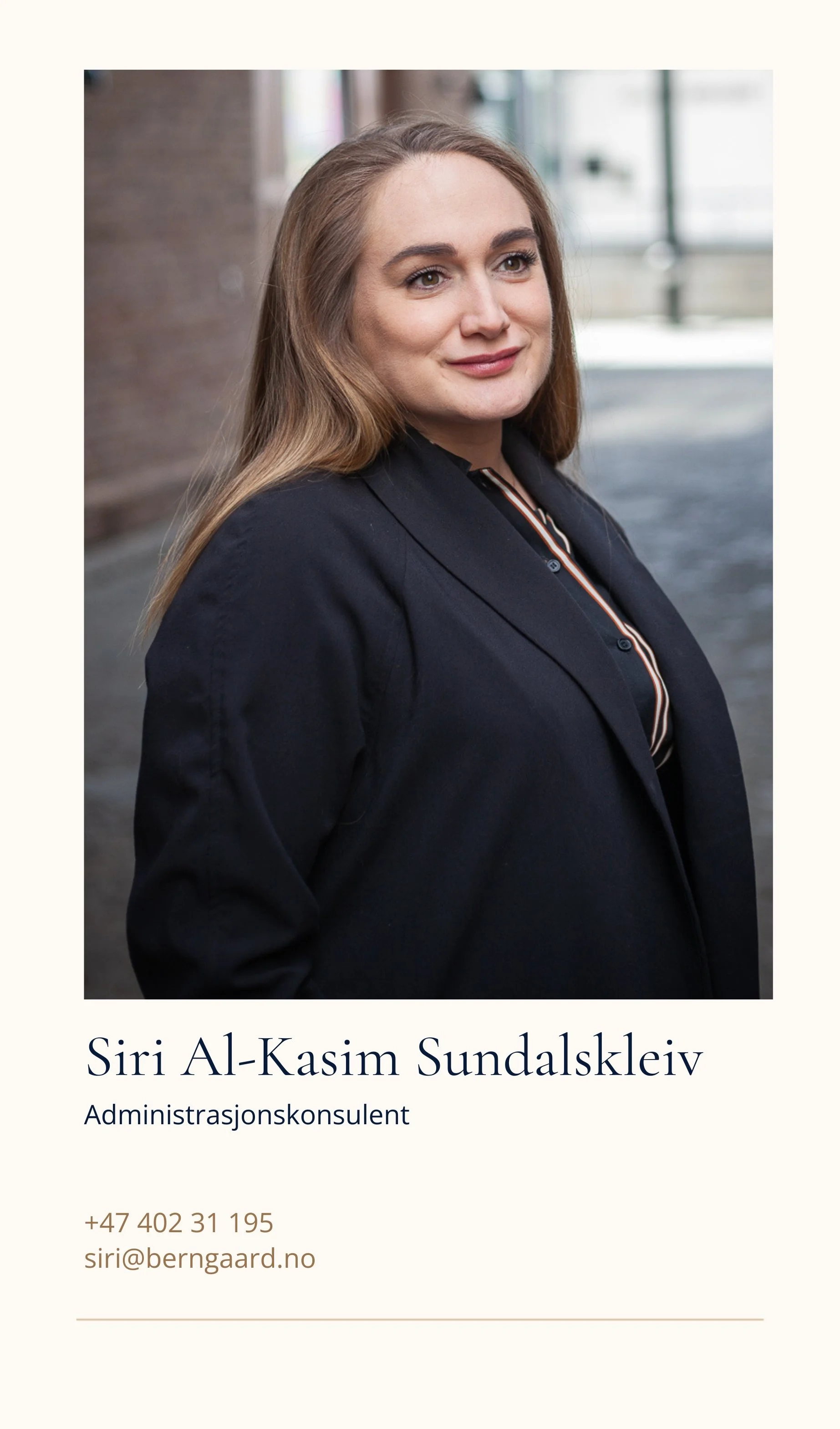 Siri Al-Kasim Sundalskleiv