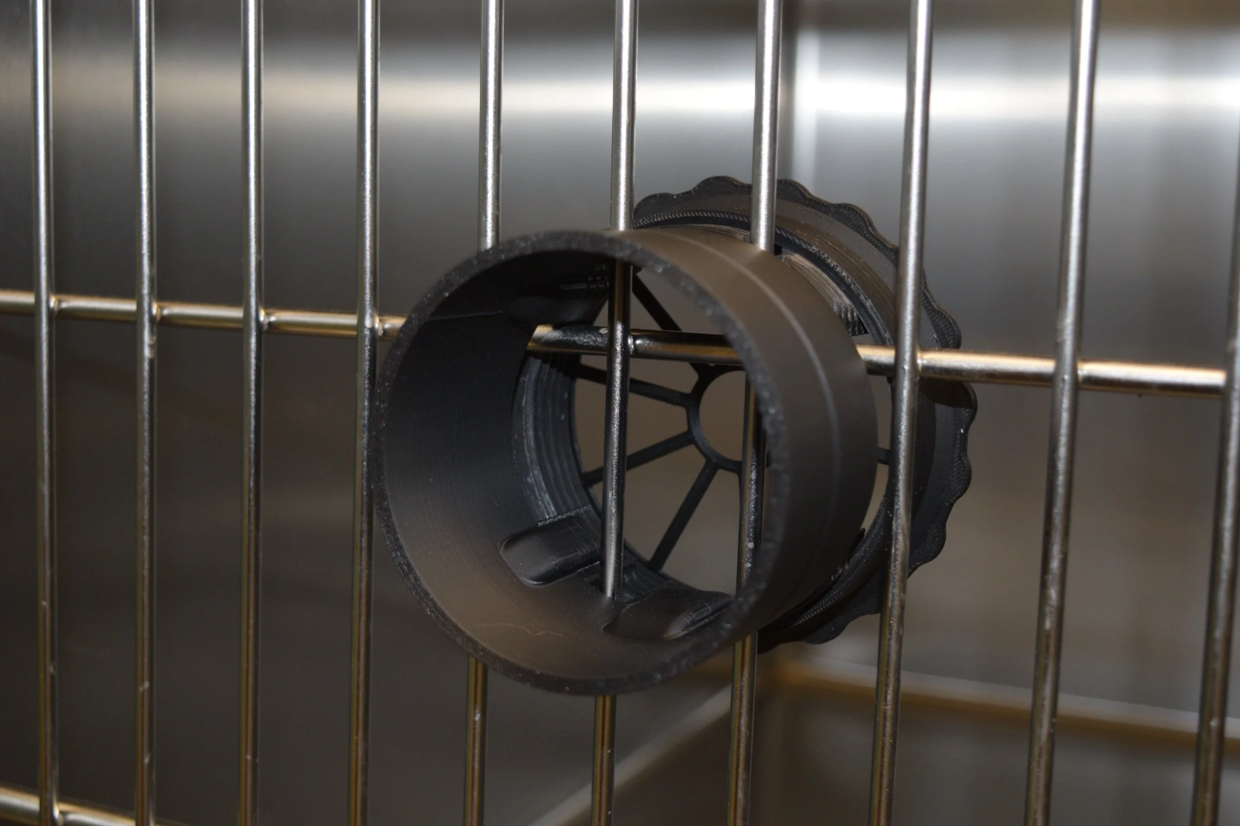 Bed Jet / Vet Jet 3.25 Inch Kennel Adaptor / Cage Warmer