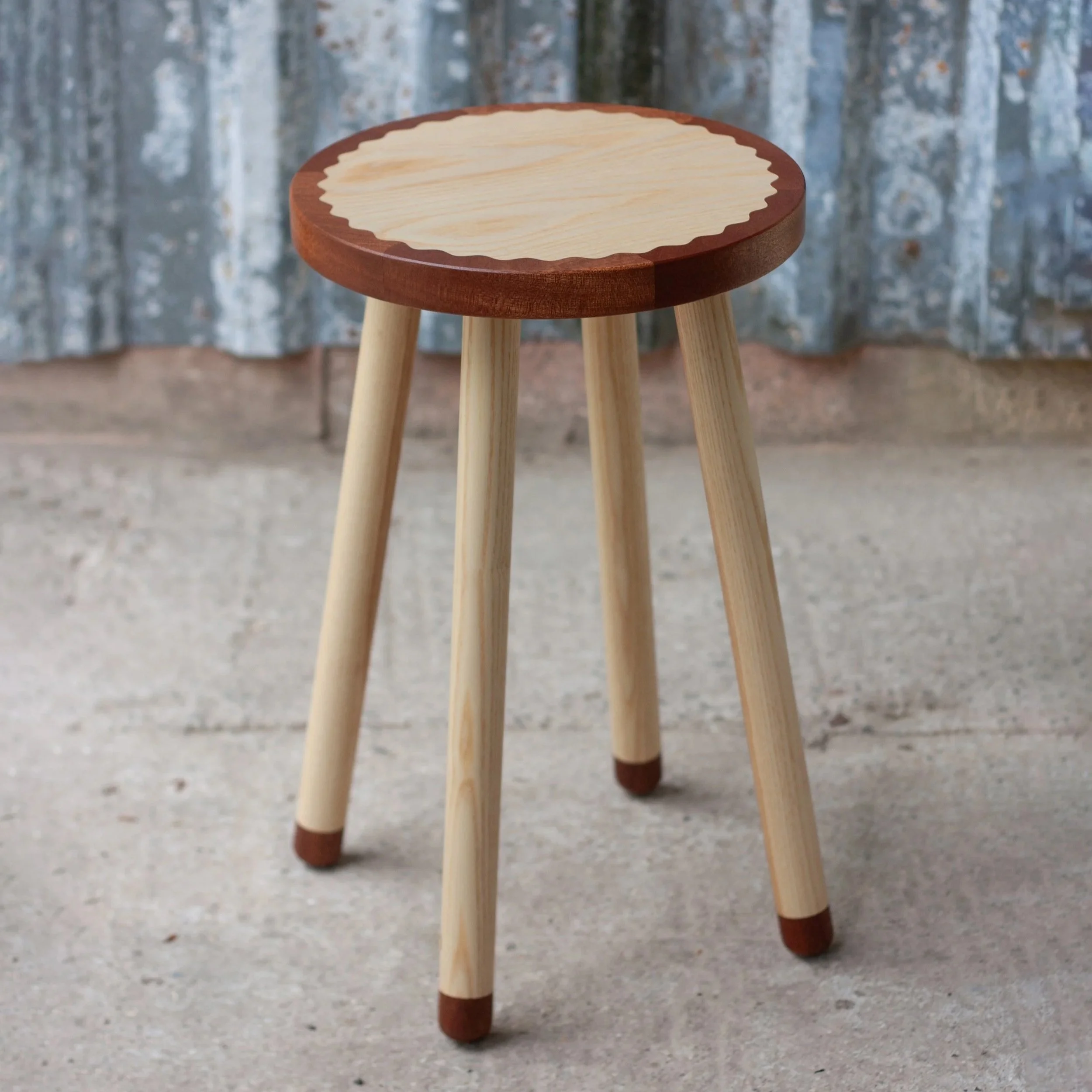 Crinkle Side Table