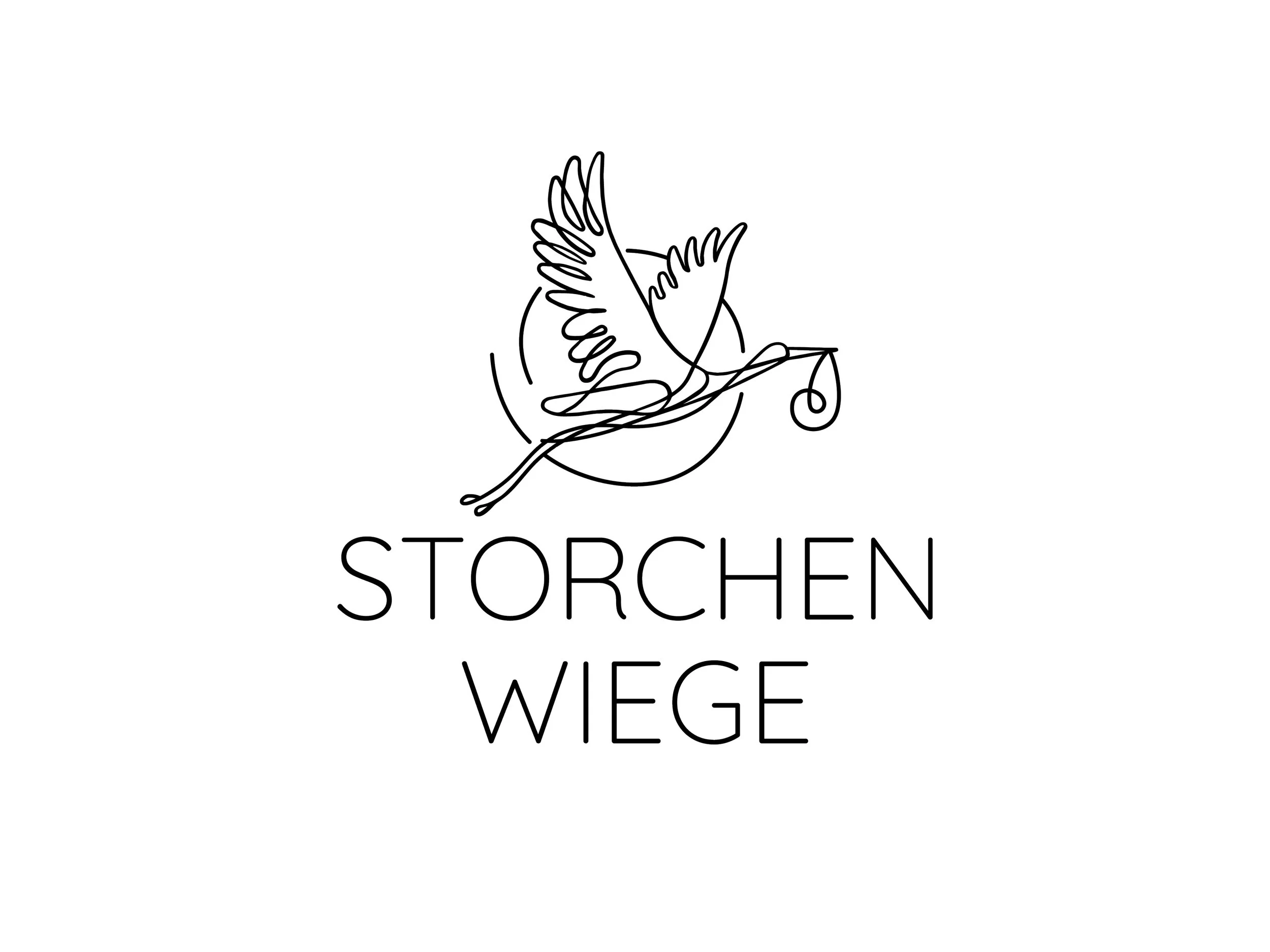 Logo & CD - Kunde: Storchenwiege