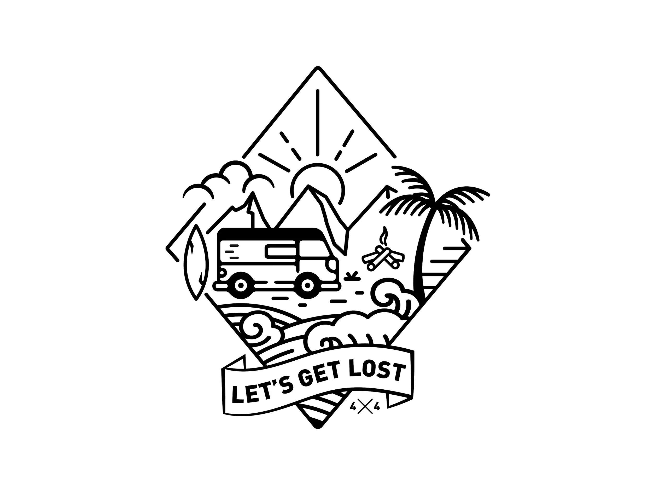 Logo - Instagram-Account: Let´s Get Lost 4x4