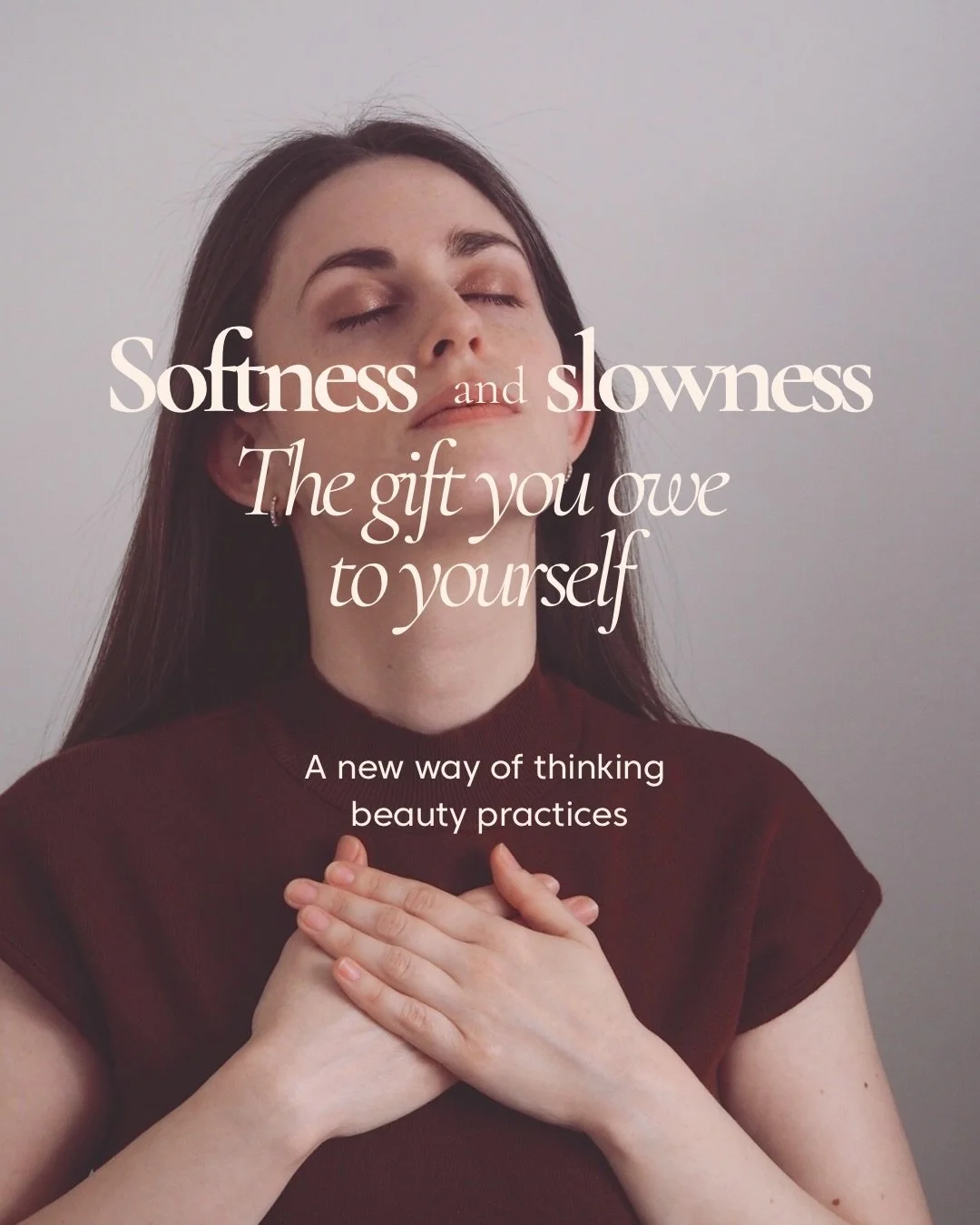 I will never say it enough. Face massage is such a powerful healing practice and has way more benefits than just lift or sculpt the face. 

Slow down your movements and soften your pressure for the most loving, soothing and nourishing selfcare practi