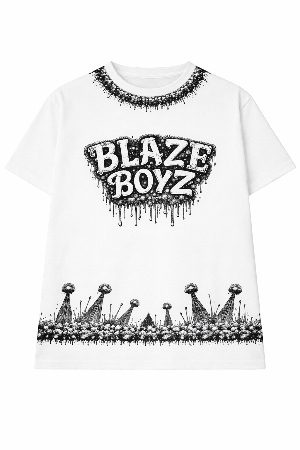 Blaze Boyz Midnight Drip White T-Shirt