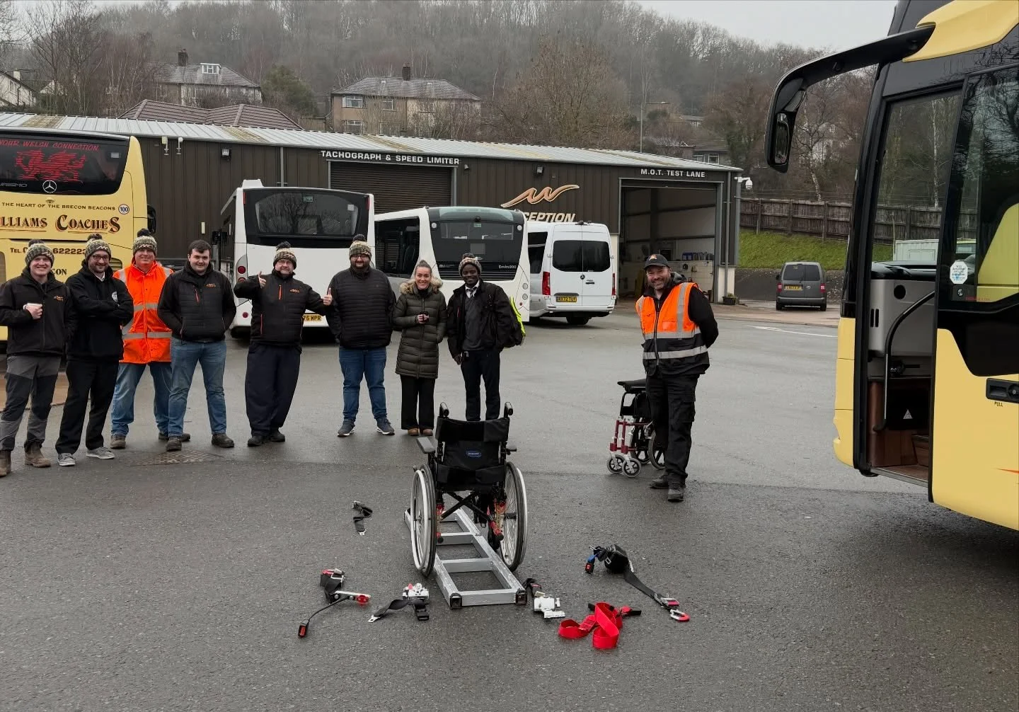 We&rsquo;re proud to continually invest in both our people and our vehicles. Recently, our team completed refresher training on PSVAR-compliant vehicles and accessibility equipment, ensuring we maintain the highest standards of safety, confidence, an