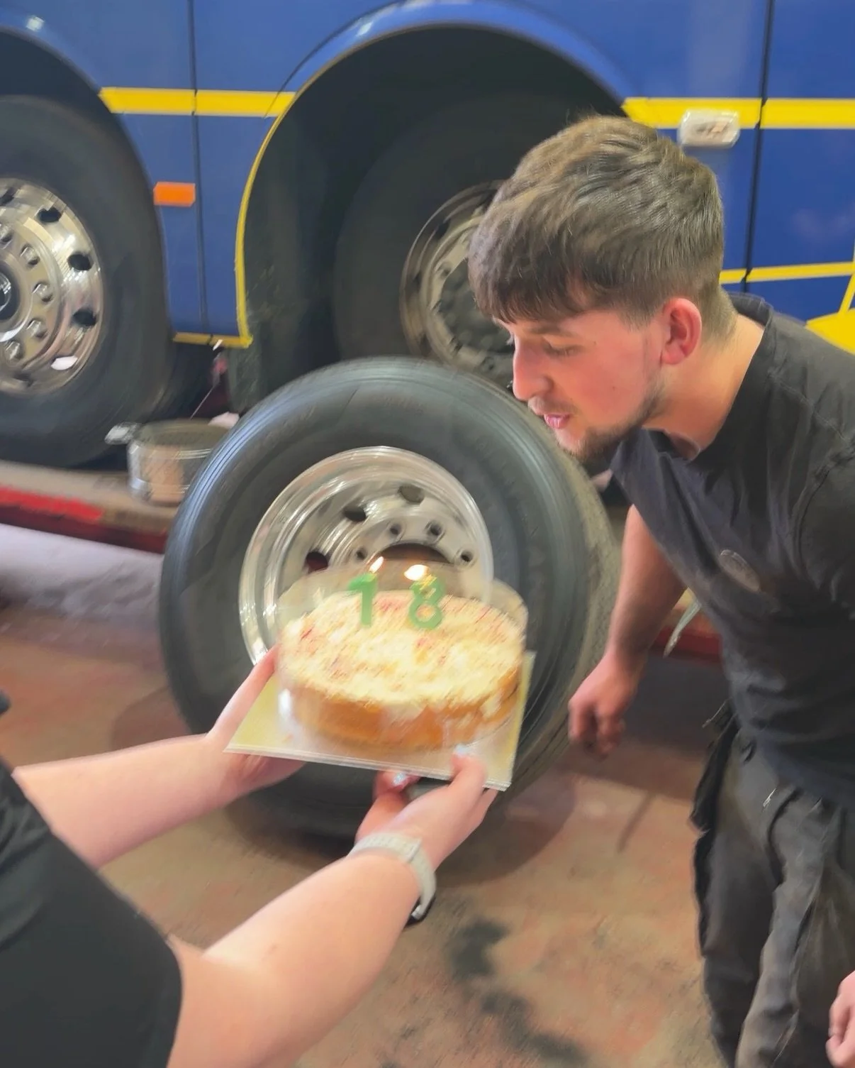 Happy 18th Birthday to our Heavy Vehicle Apprentice Mechanic Ben 🥳

We hope you have an amazing day. Don&rsquo;t get too drunk, we have a busy day tomorrow 😆