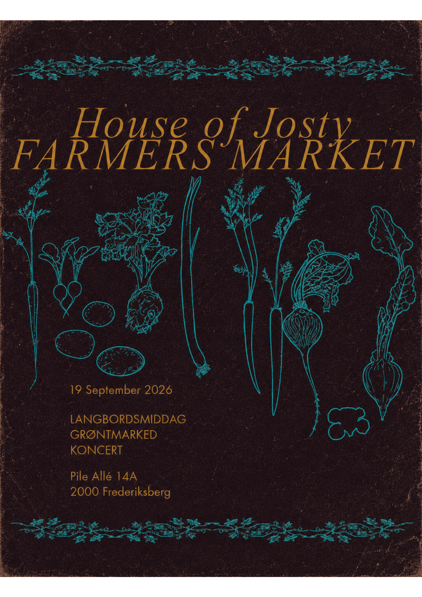 Farmers market på Josty