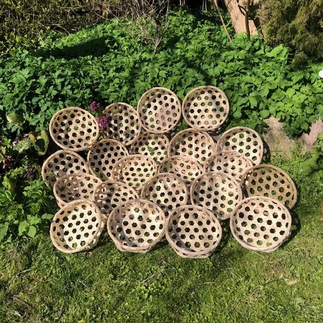 Haxagonale shaker cheese baskets