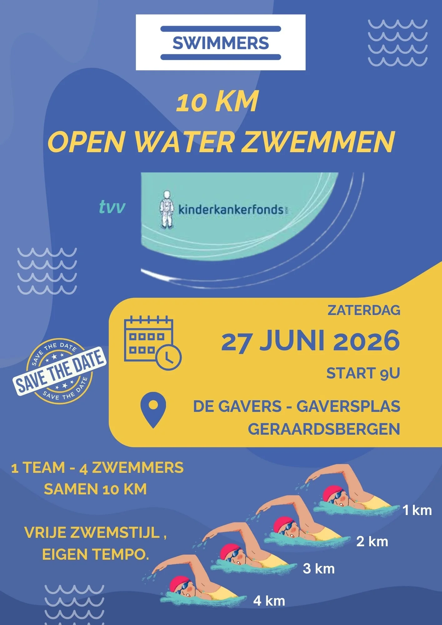 … we ons eerste evenement organiseren in Juni?