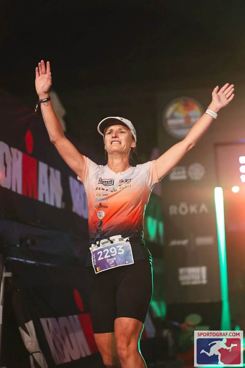 …Inge deelnam aan Ironman Gasteiz?