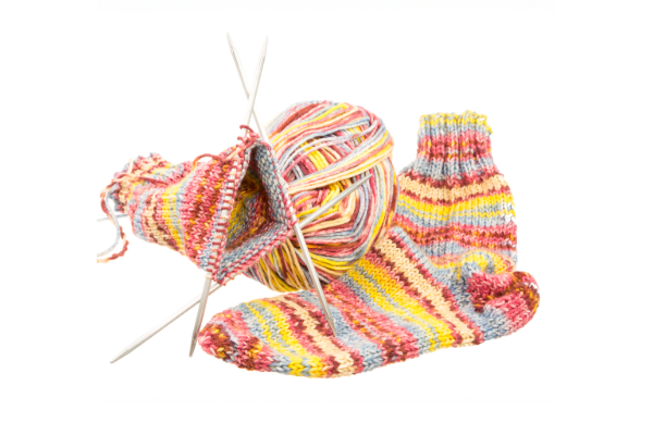 10 Scrap Yarn Knitting Projects for Charity
