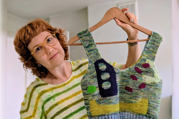 Mia Filisch: Knitting, Colour, and Community