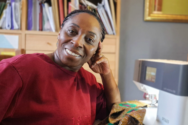Lena King: the joy of sewing and connecting