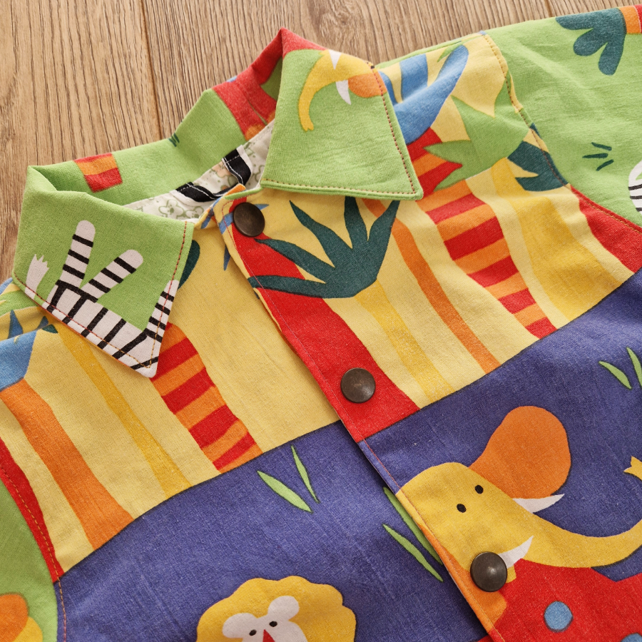 Destasher - Sleepy Rabbit - Colourful Shirt Kids.png