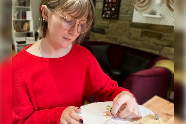 Rowan Bridgwood: embroidery, folklore, and reclaimed textiles&nbsp;