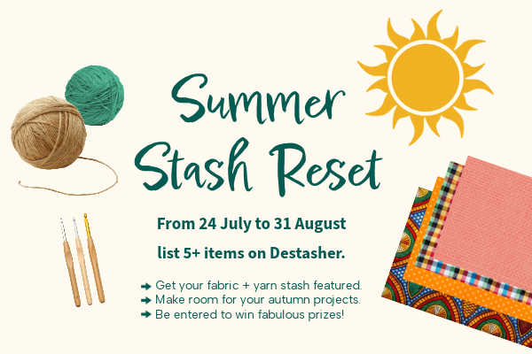 It’s time for the Summer Stash Reset!