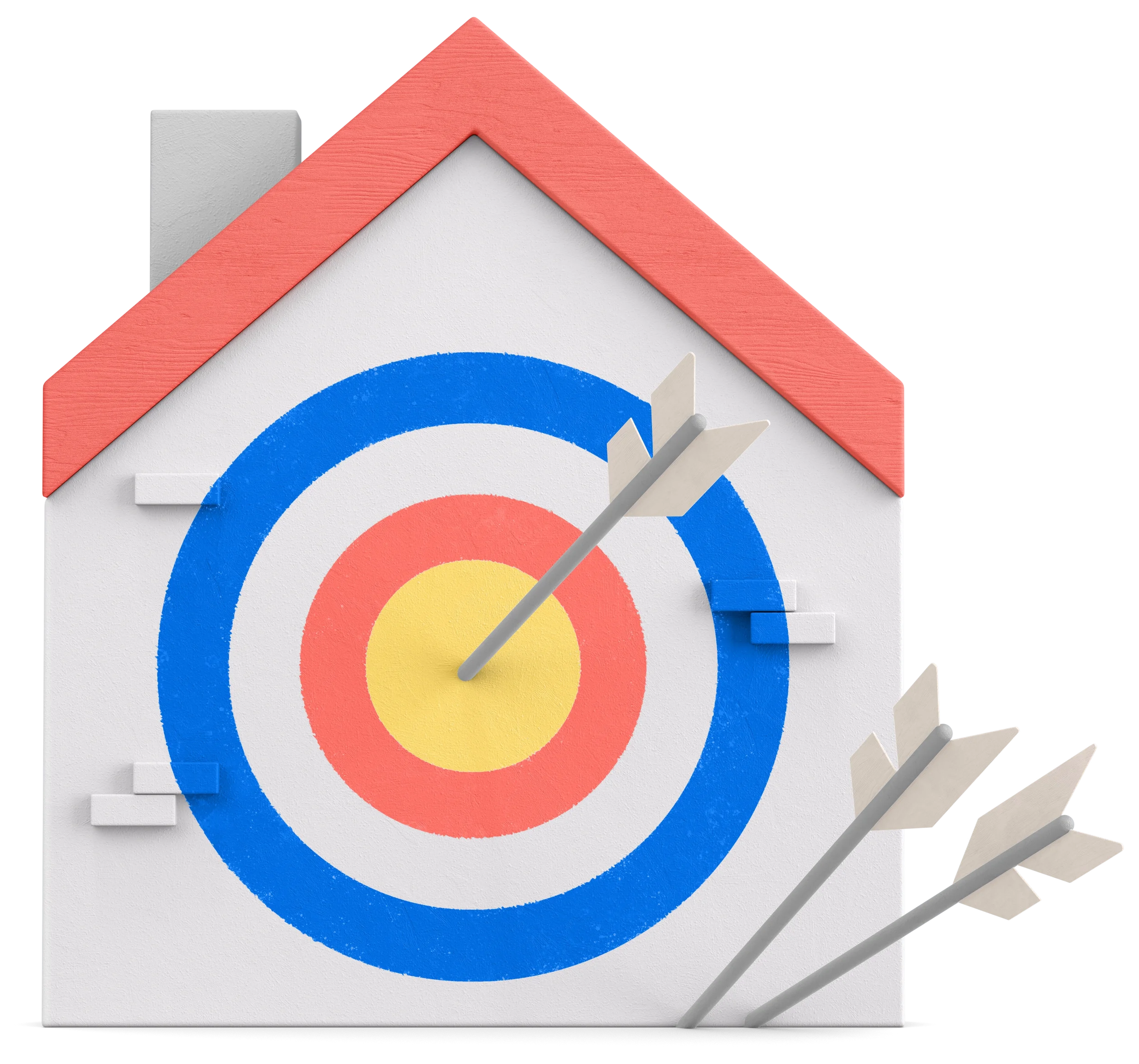 ANZ Bank 3D target icon asset designed for digital campaigns