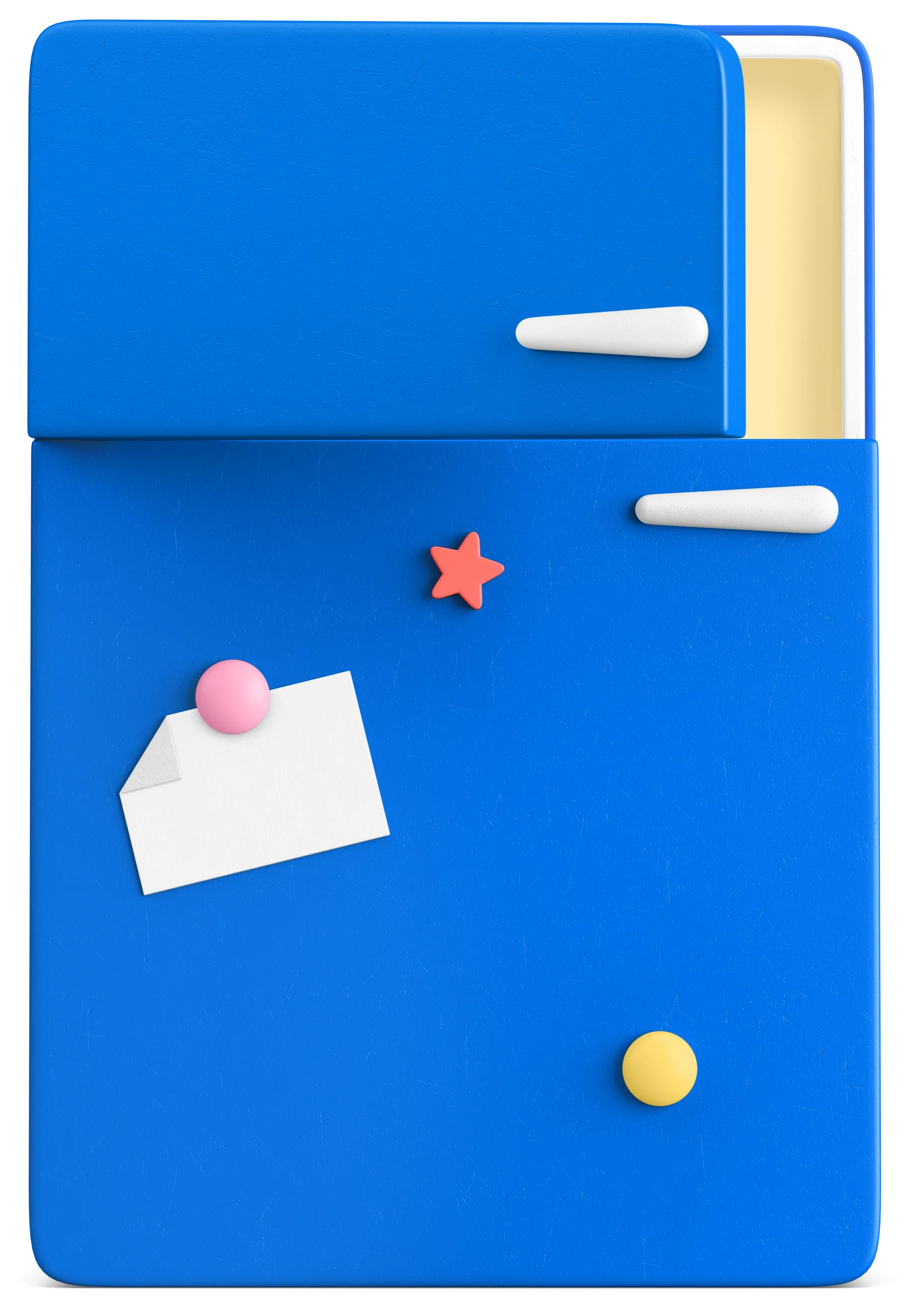 3D fridge asset created for ANZ Bank app interface and motion design projects