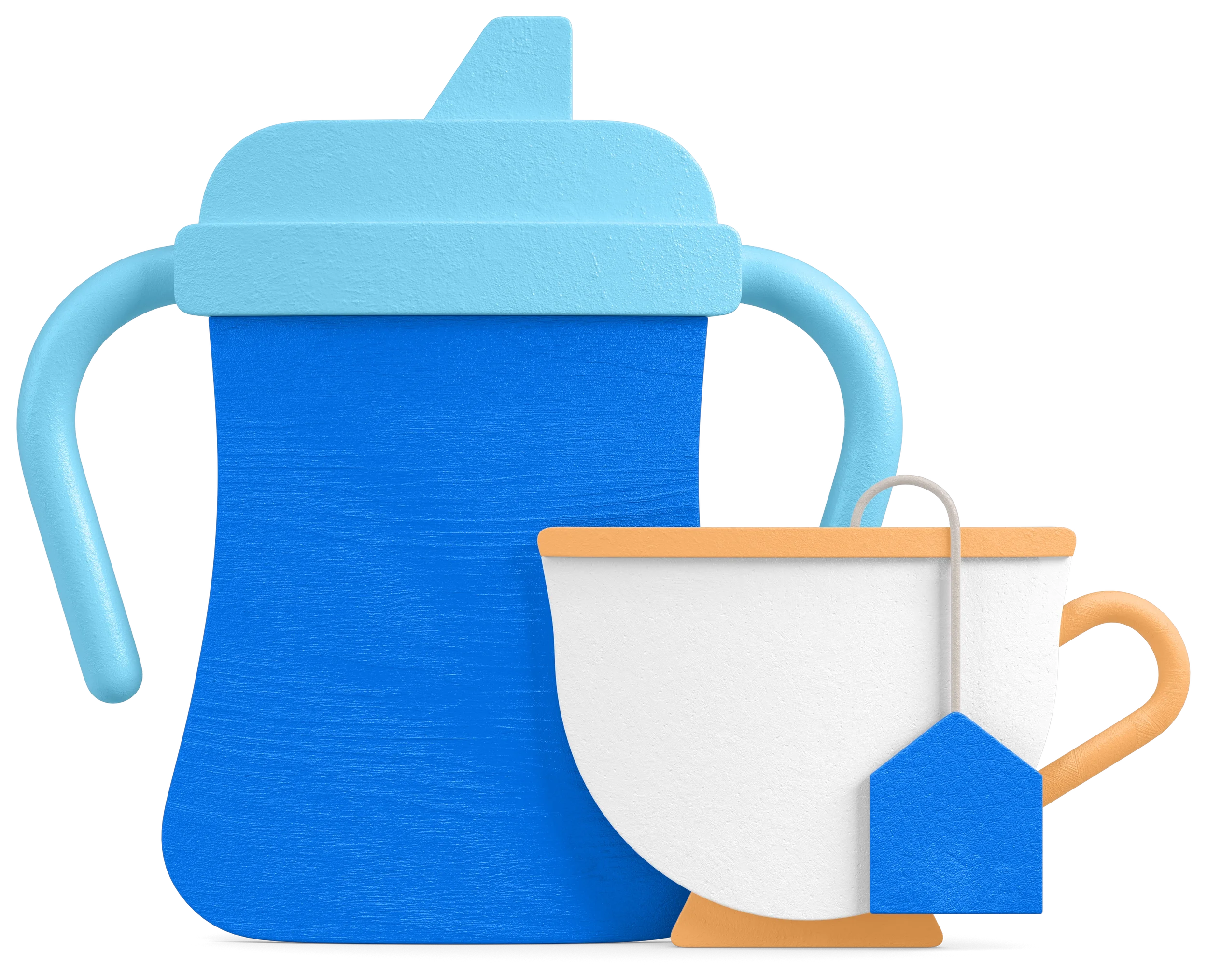 3D milk bottle model created for ANZ Bank motion design and app branding