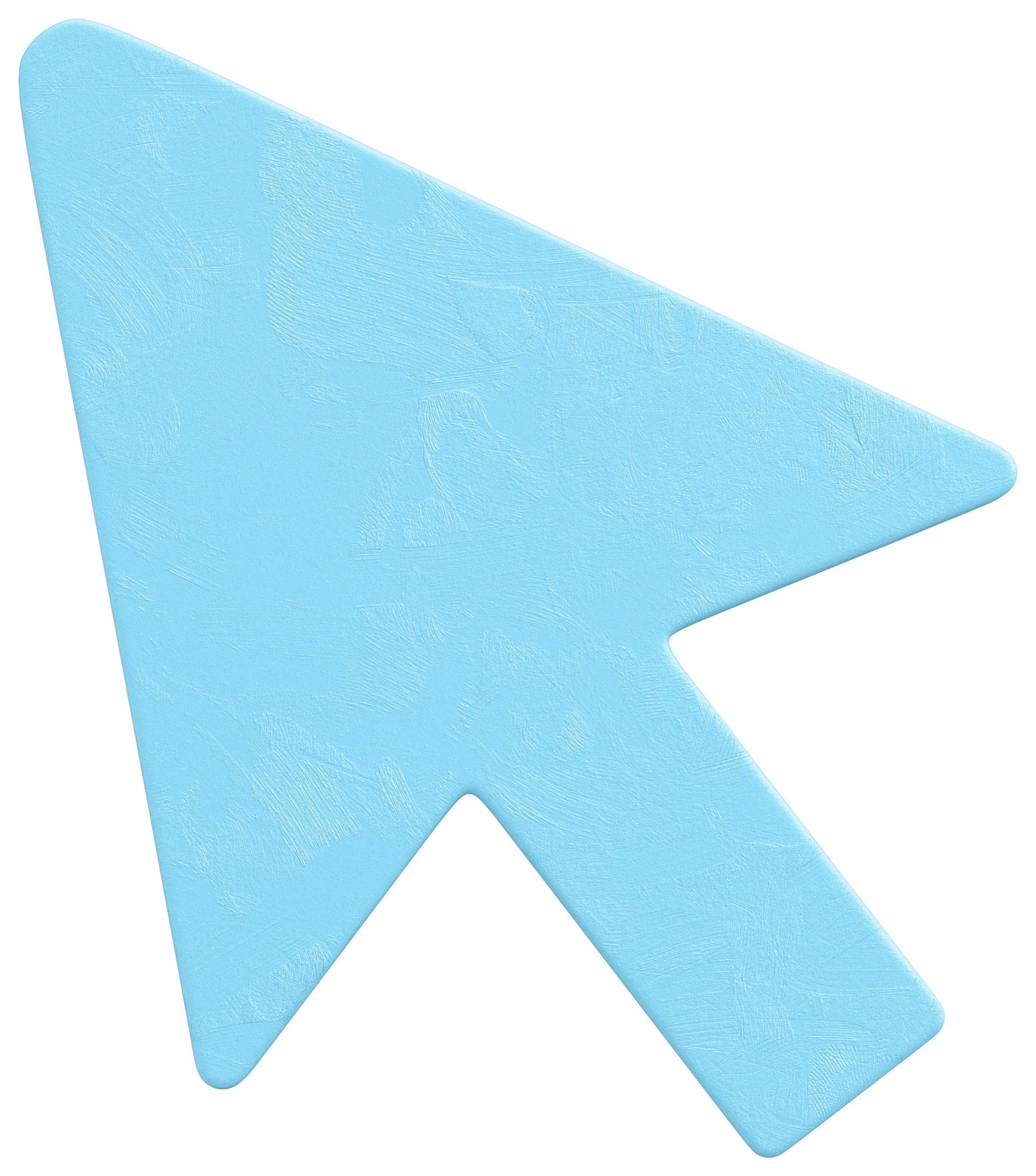 Stylized 3D cursor asset designed for ANZ Bank digital suite