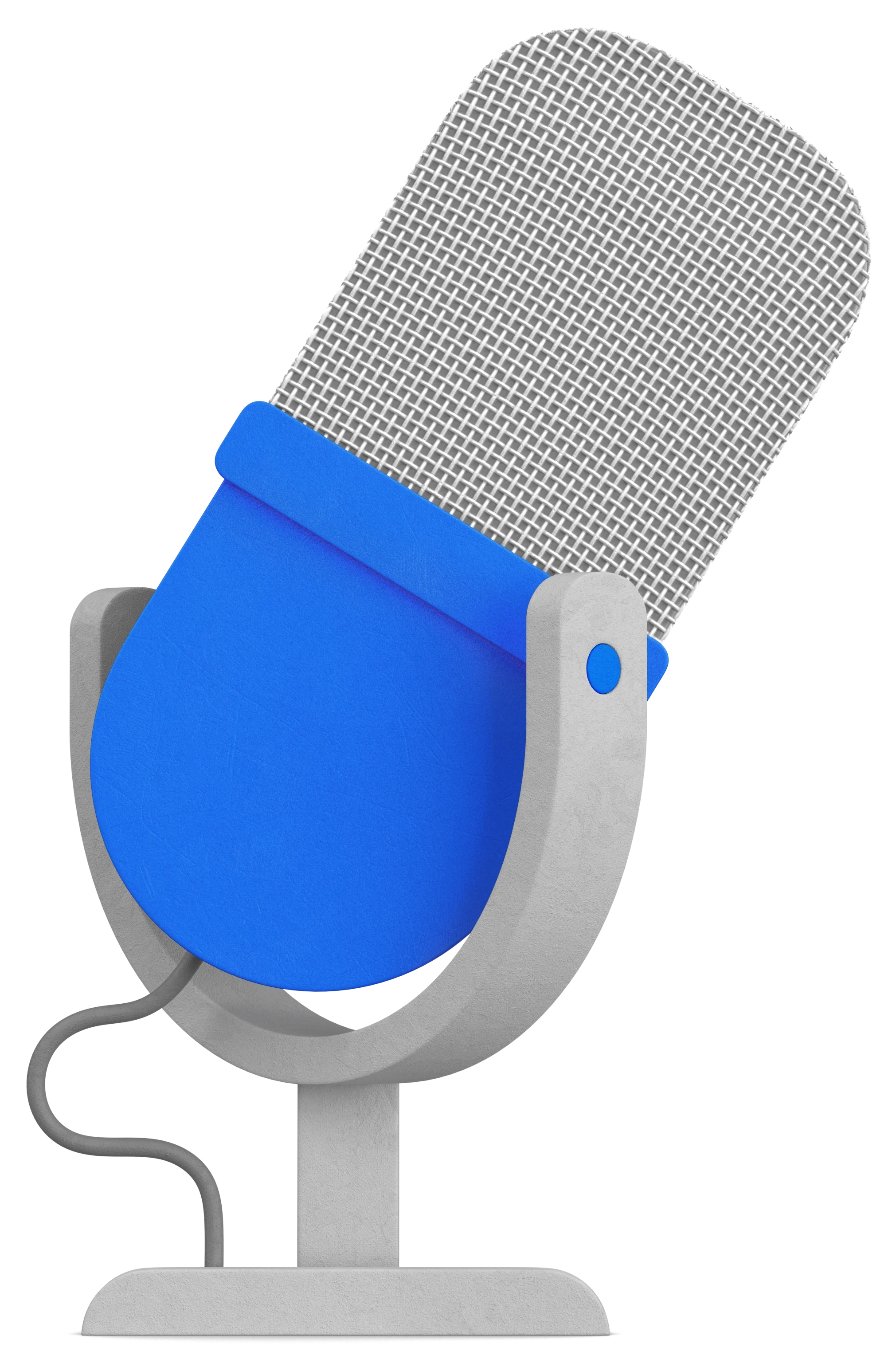 ANZ Bank 3D microphone asset produced for motion design and social campaigns