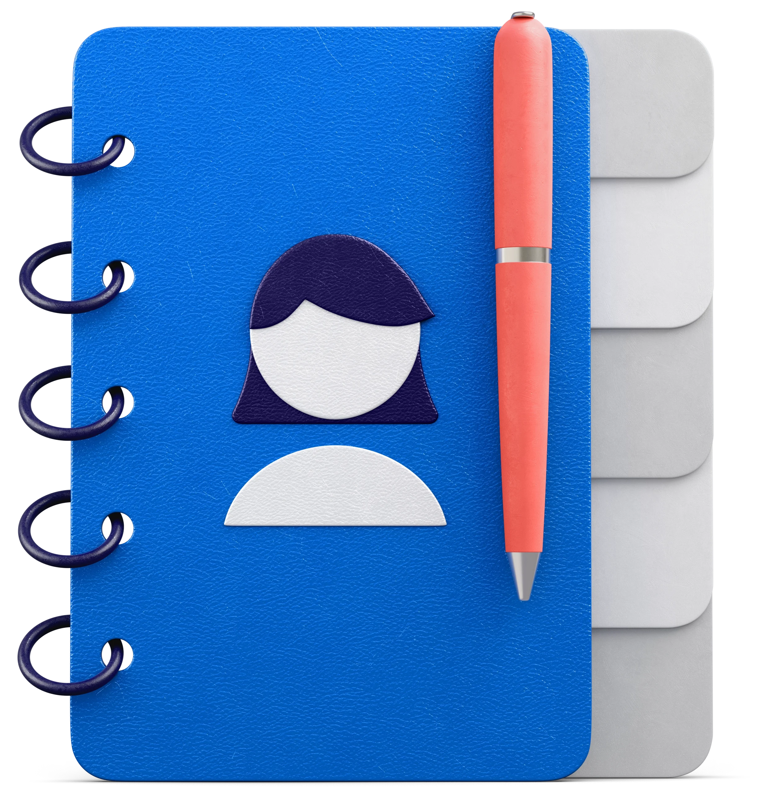 3D notebook model created for ANZ Bank digital content and app visuals