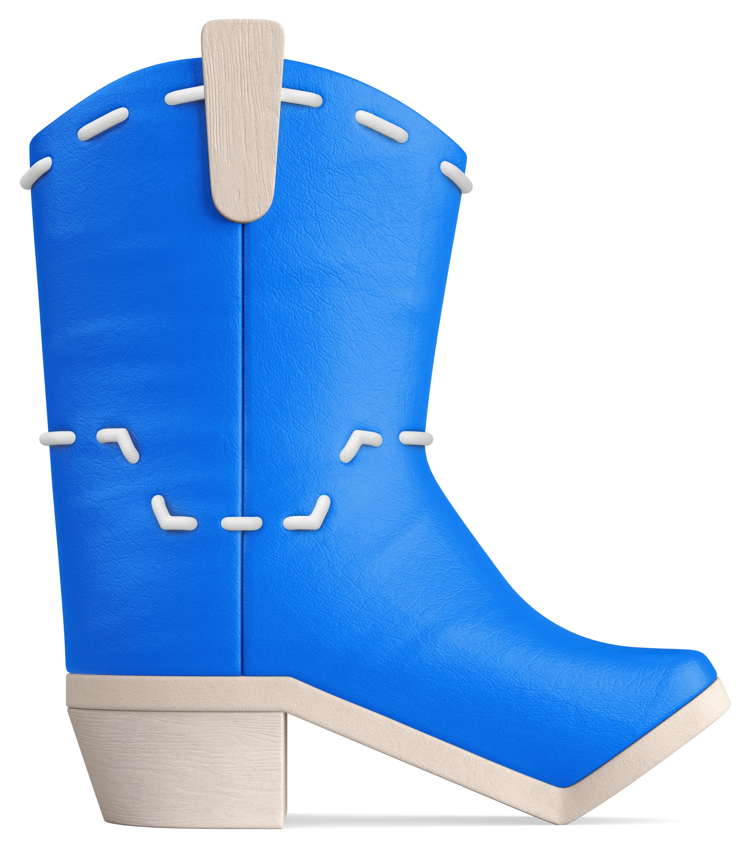 ANZ Bank 3D cowboy boot model created for motion design assets