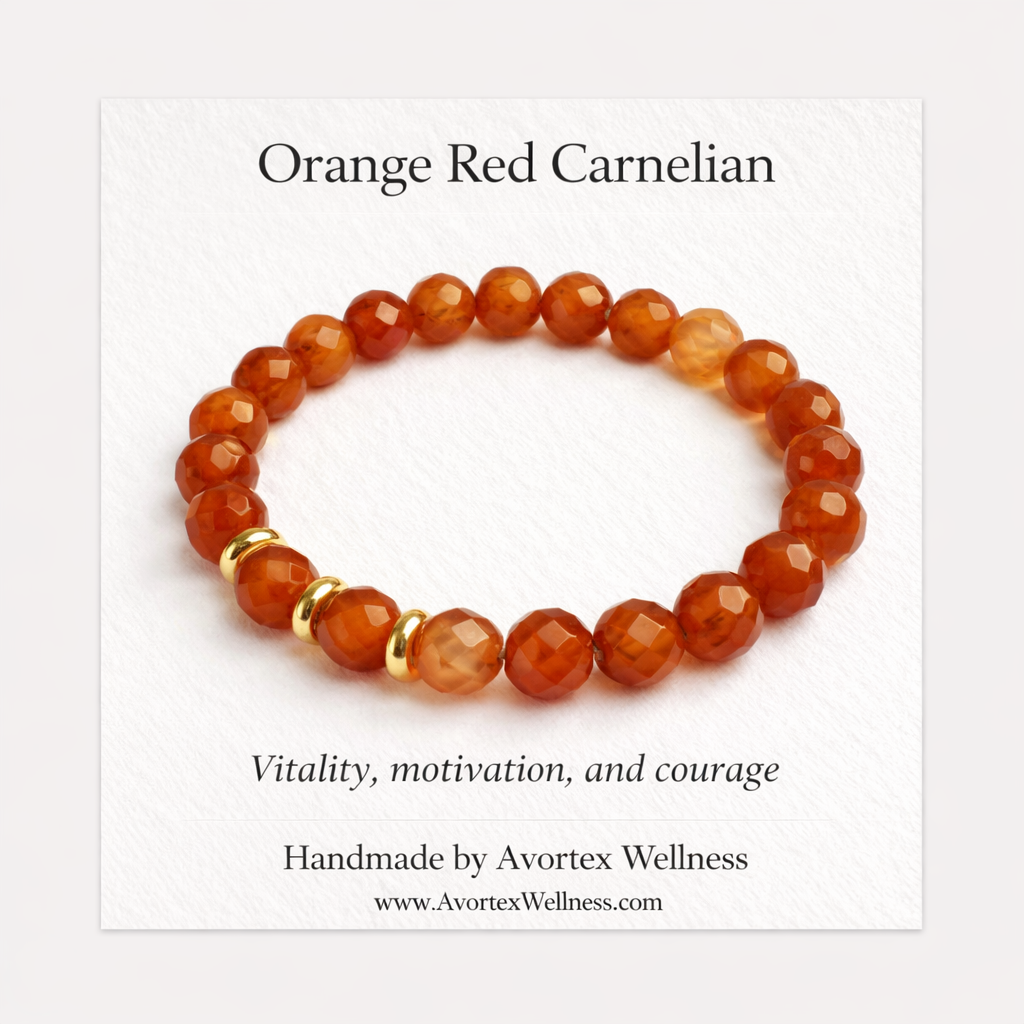 Orange Red Carnelian
