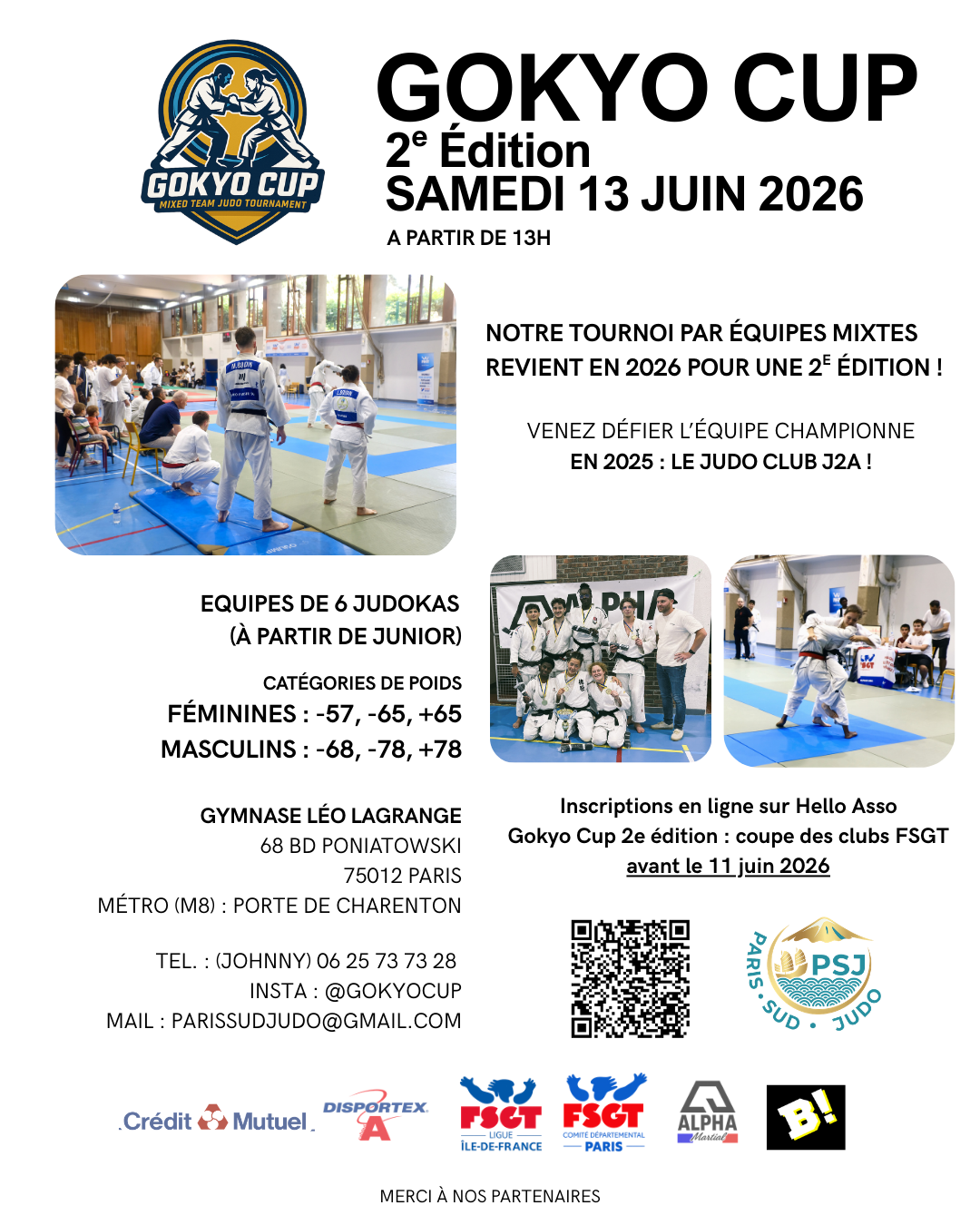 Flyer de la Gokyo Cup.