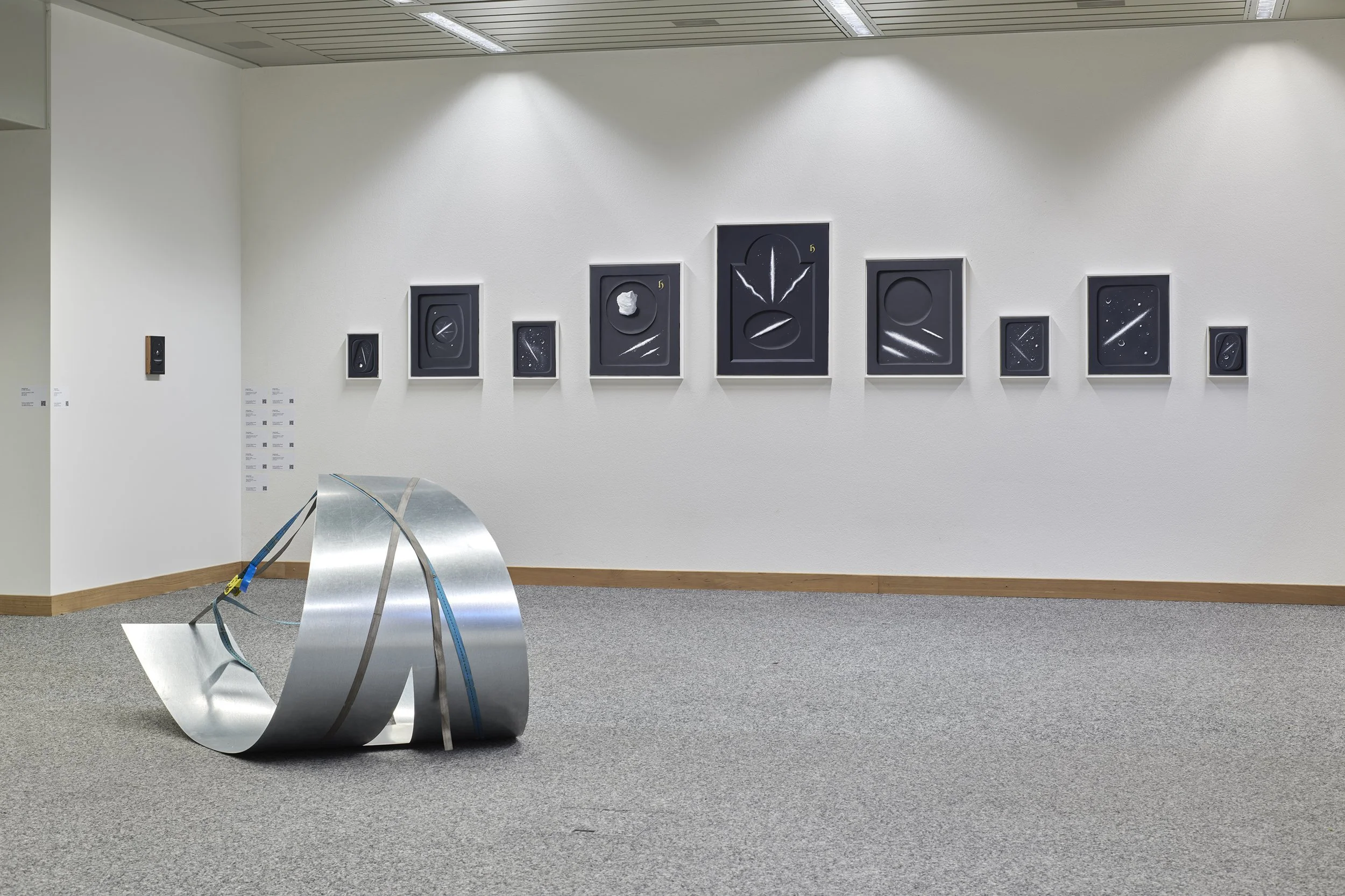 Harald Erath exhibition view at Basel Social Club