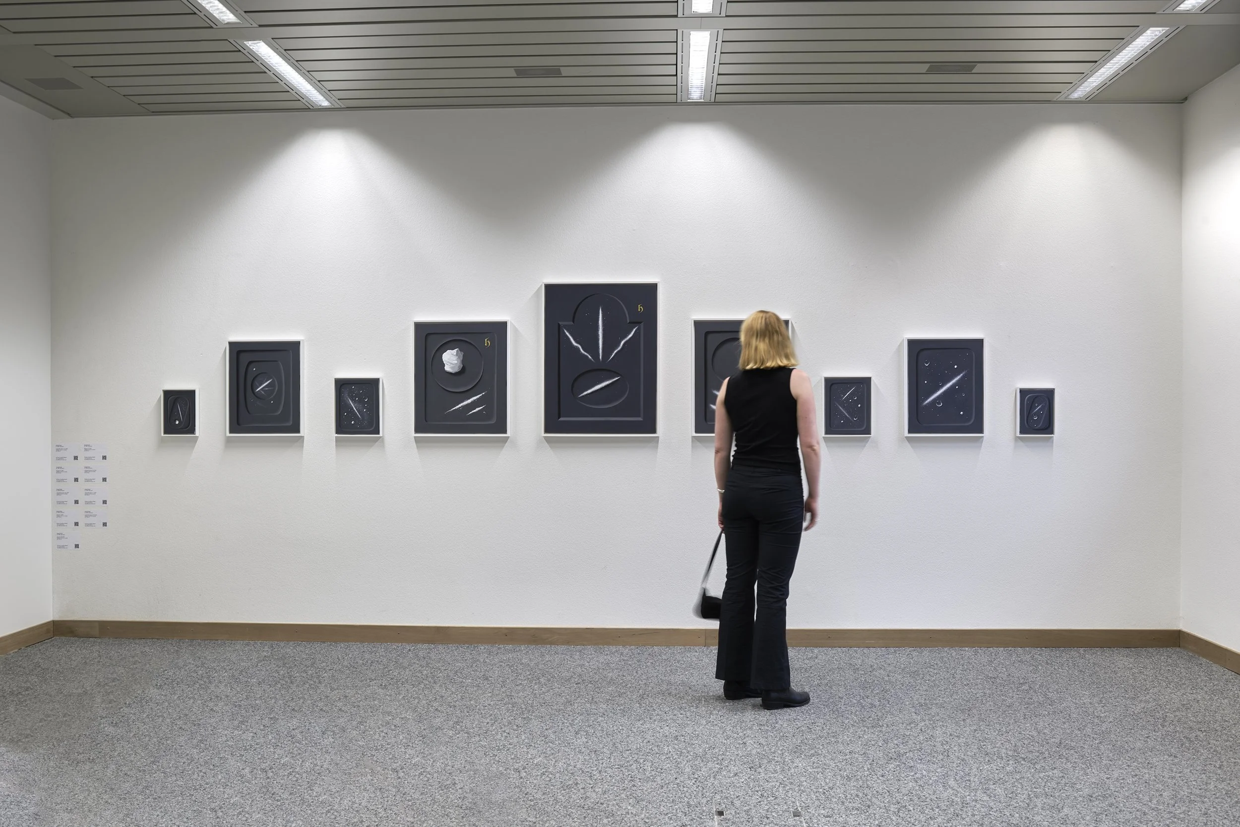 Harald Erath exhibition view at Basel Social Club