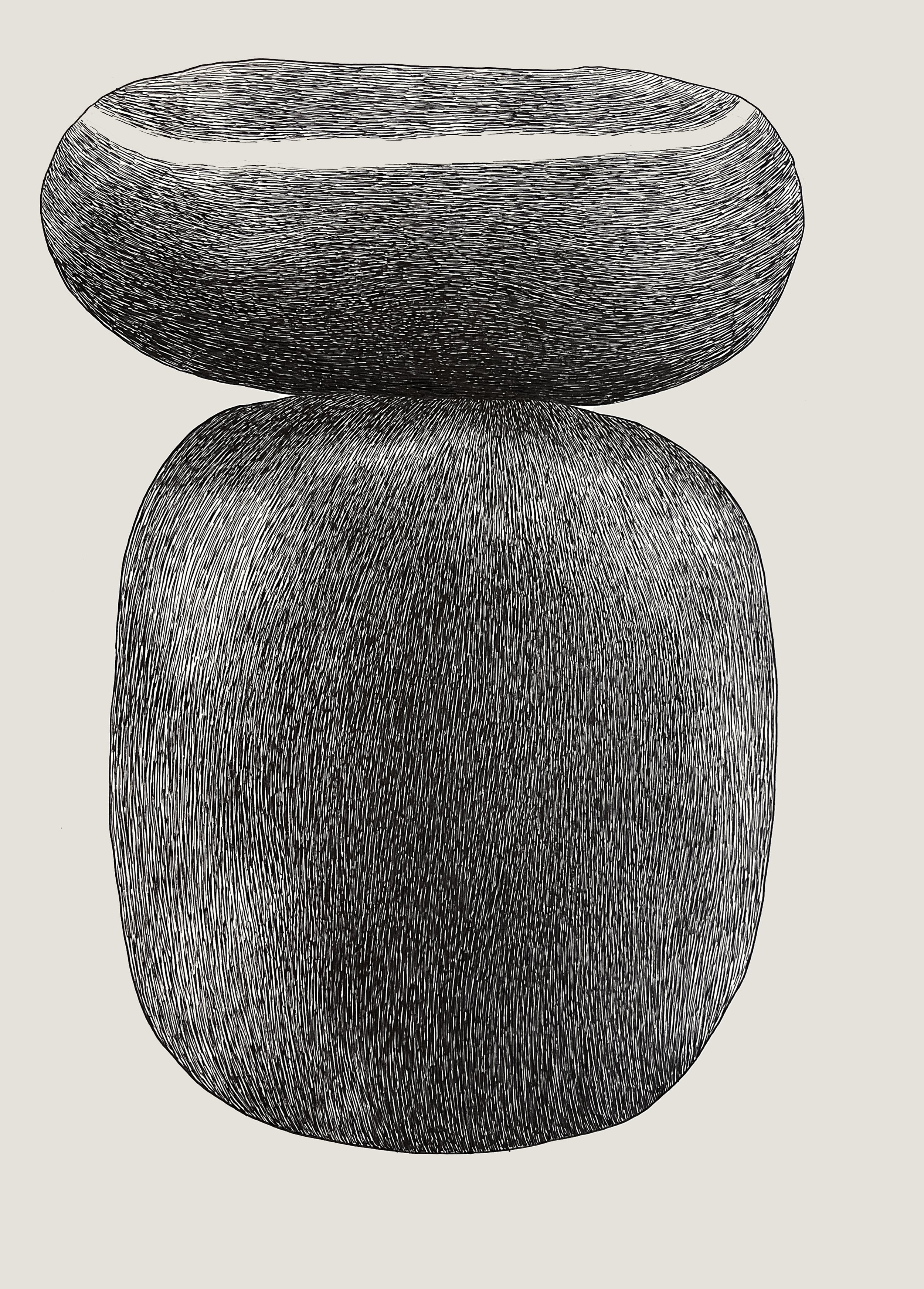 The New Series
2024
Ink on paper
48 × 35.5 cm