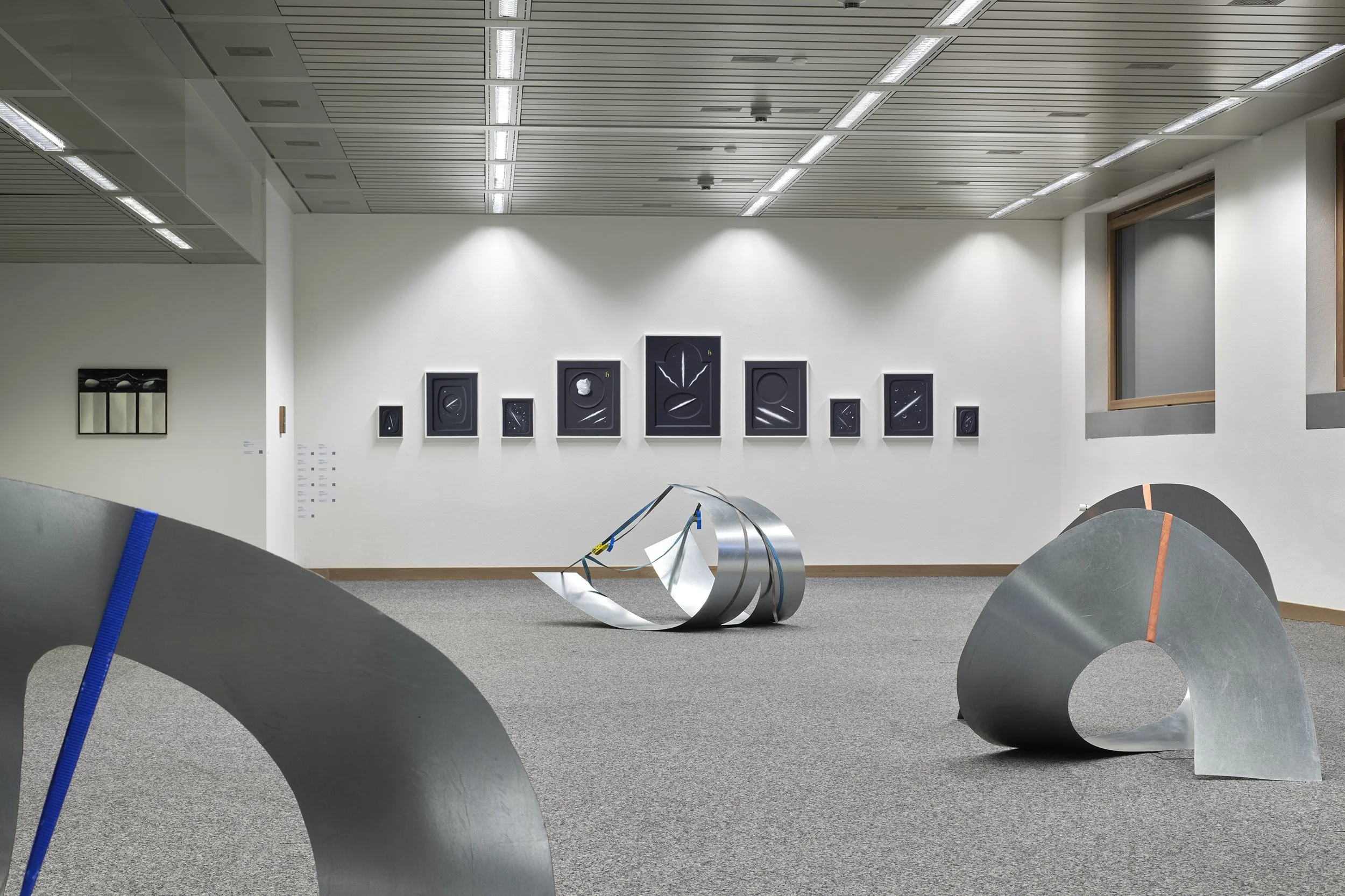 Harald Erath exhibition view at Basel Social Club