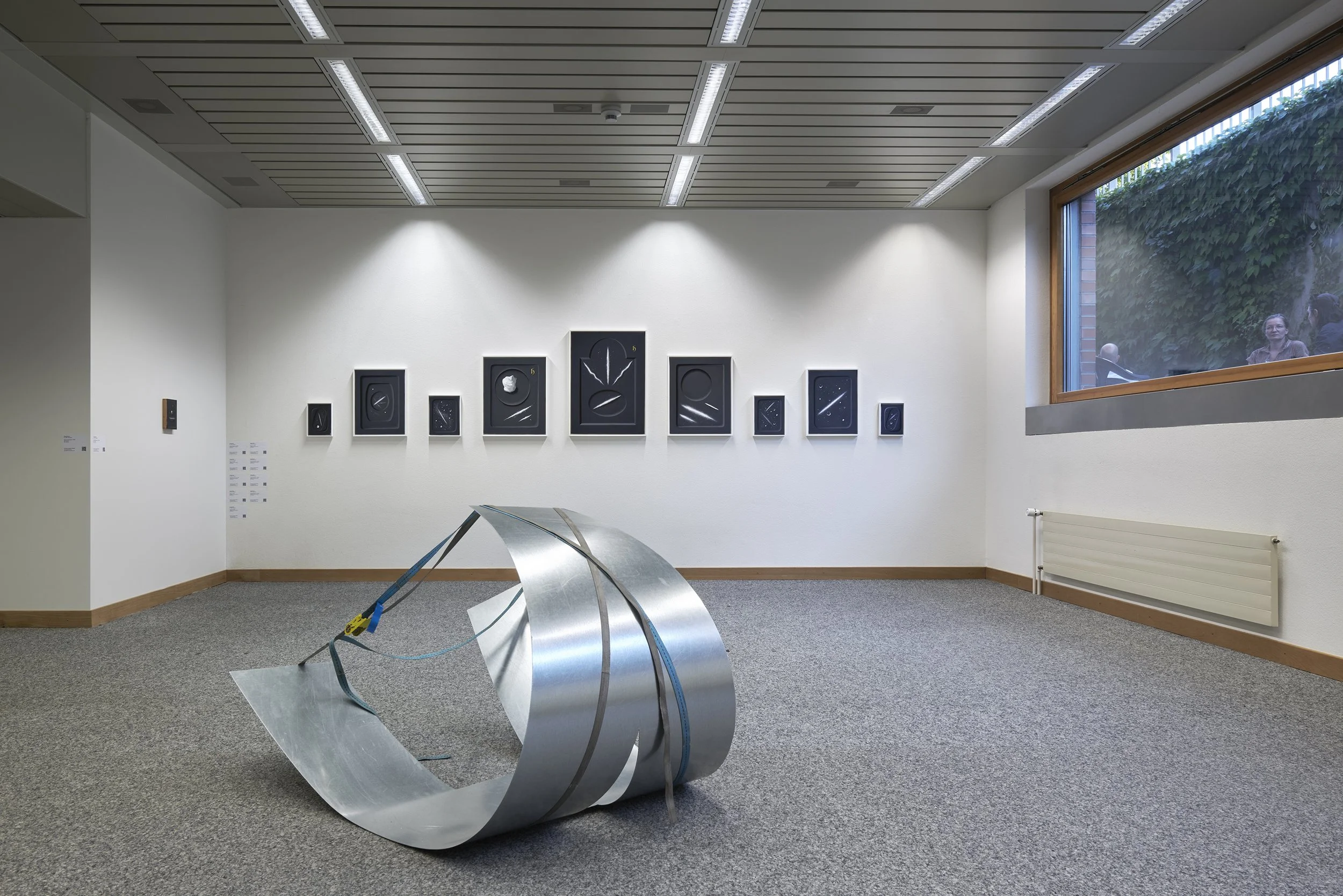 Harald Erath exhibition view at Basel Social Club