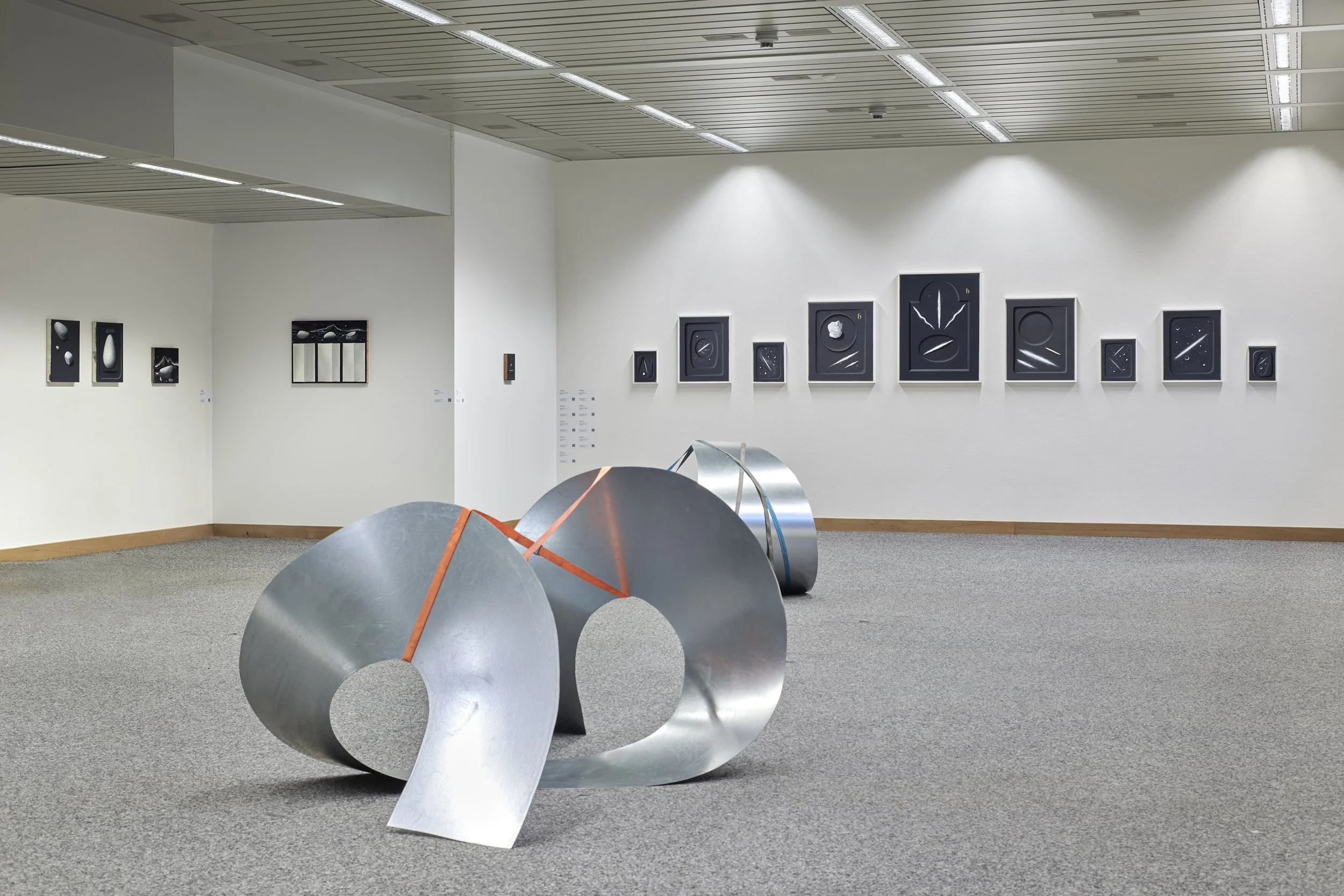 Harald Erath exhibition view at Basel Social Club