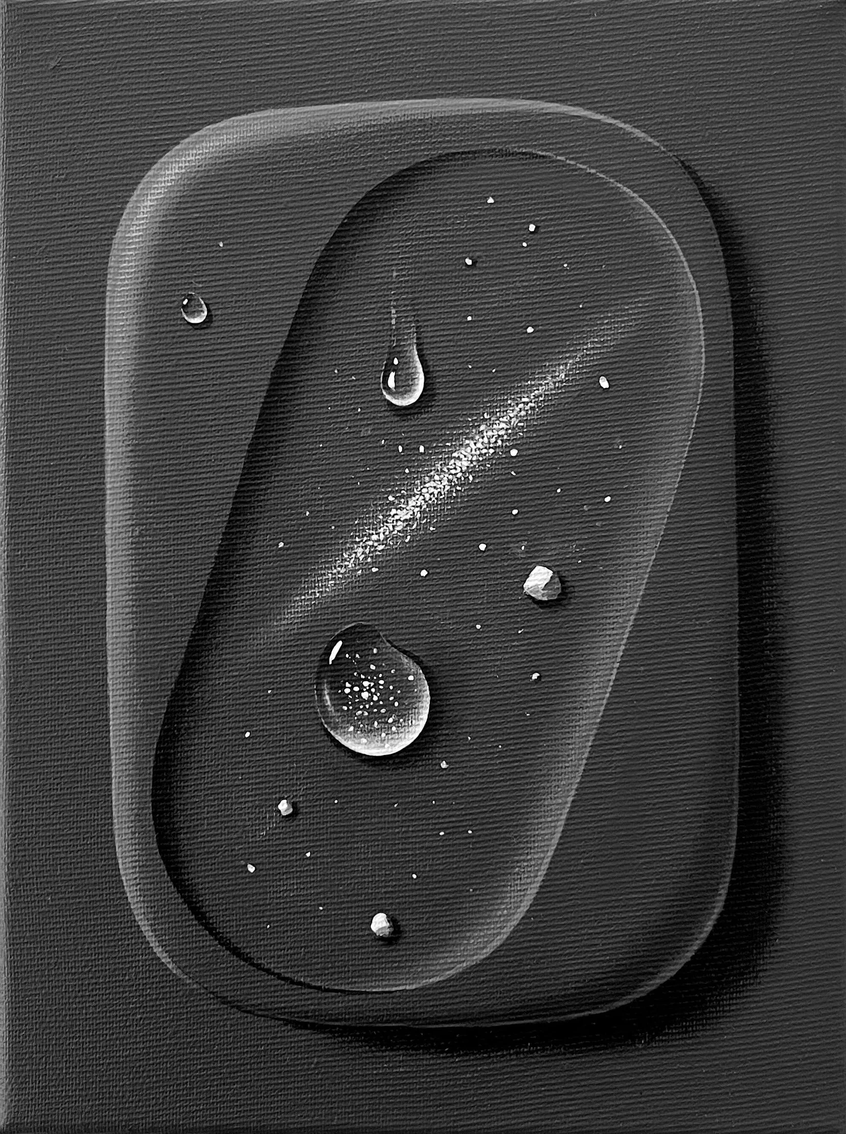 Harald Erath, Vulnerable Equinox IV, 2025, tempera & oil on canvas, 24 × 18 cm