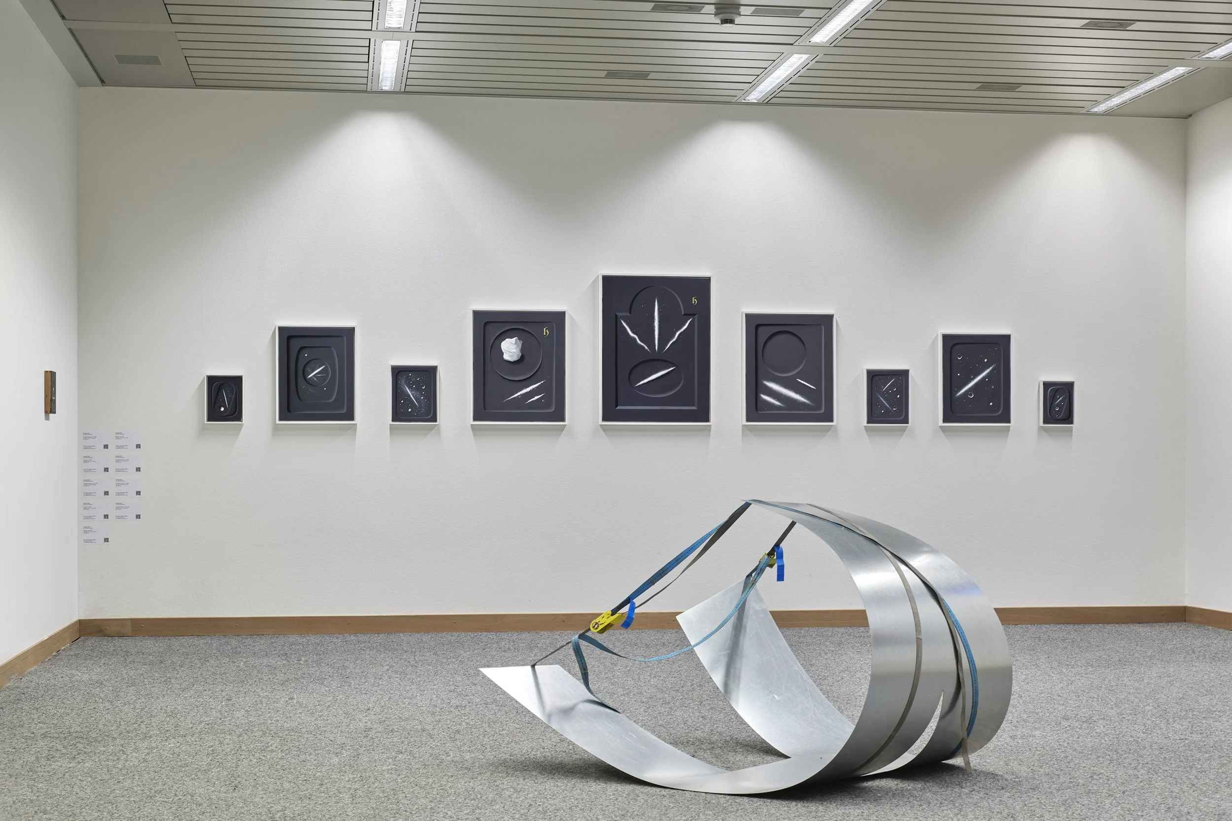 Harald Erath exhibition view at Basel Social Club