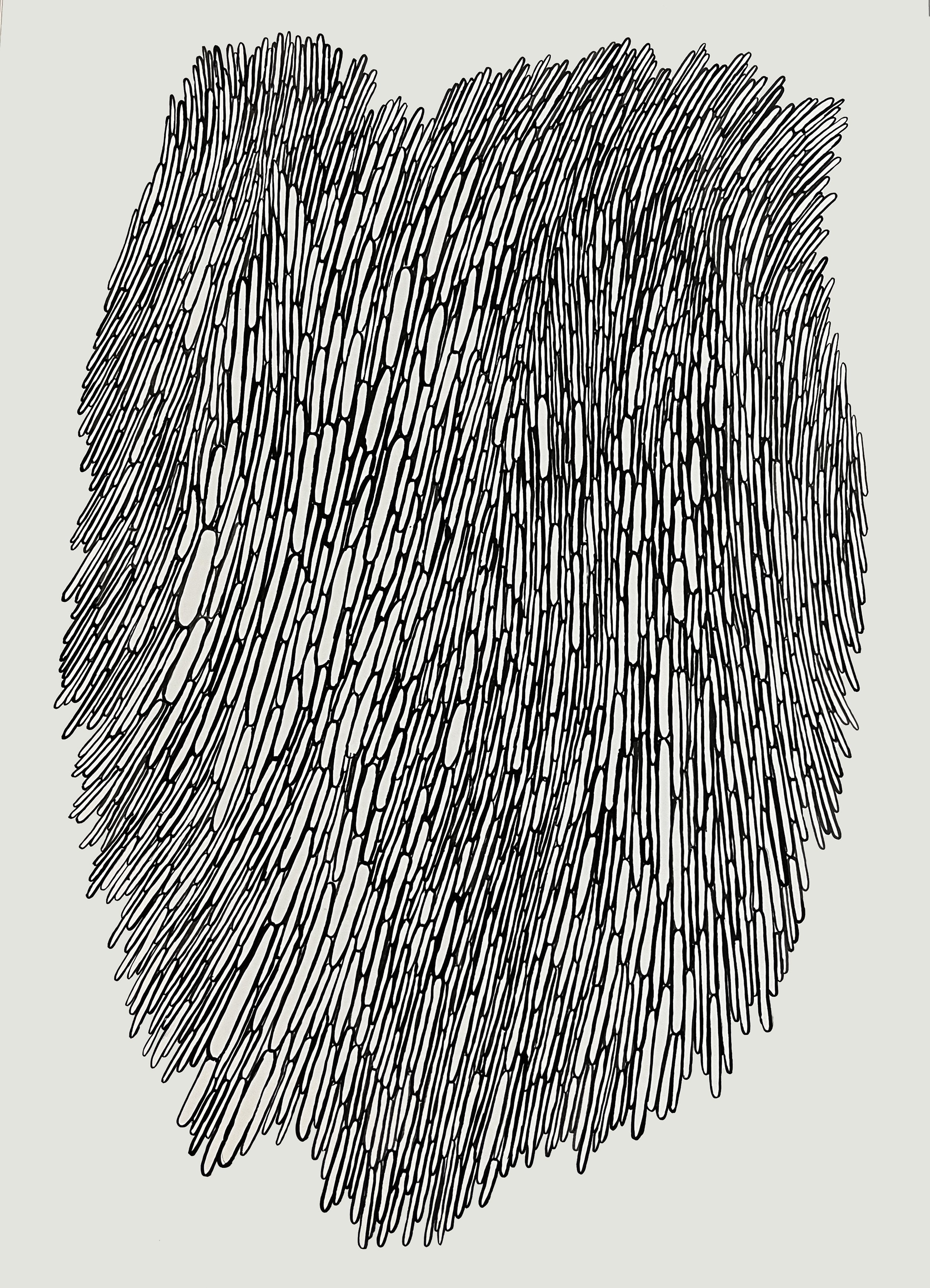 The New Series
2024
Ink on paper
48 × 35.5 cm