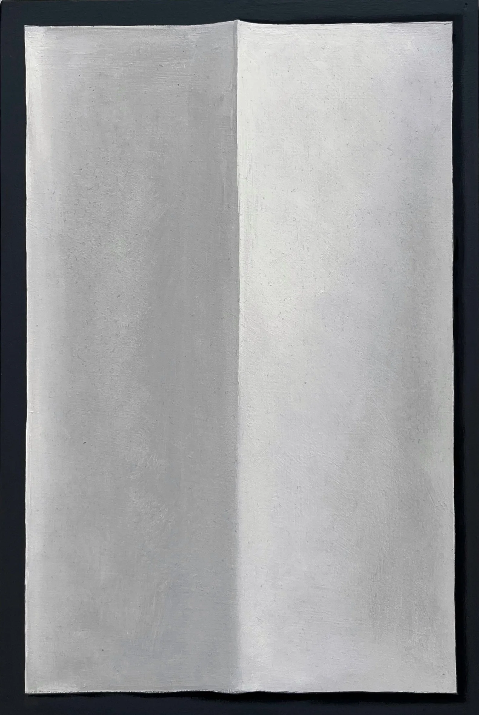 Harald Erath, Concealed Equinox III, 2025, oil on wood, 30 × 20 cm