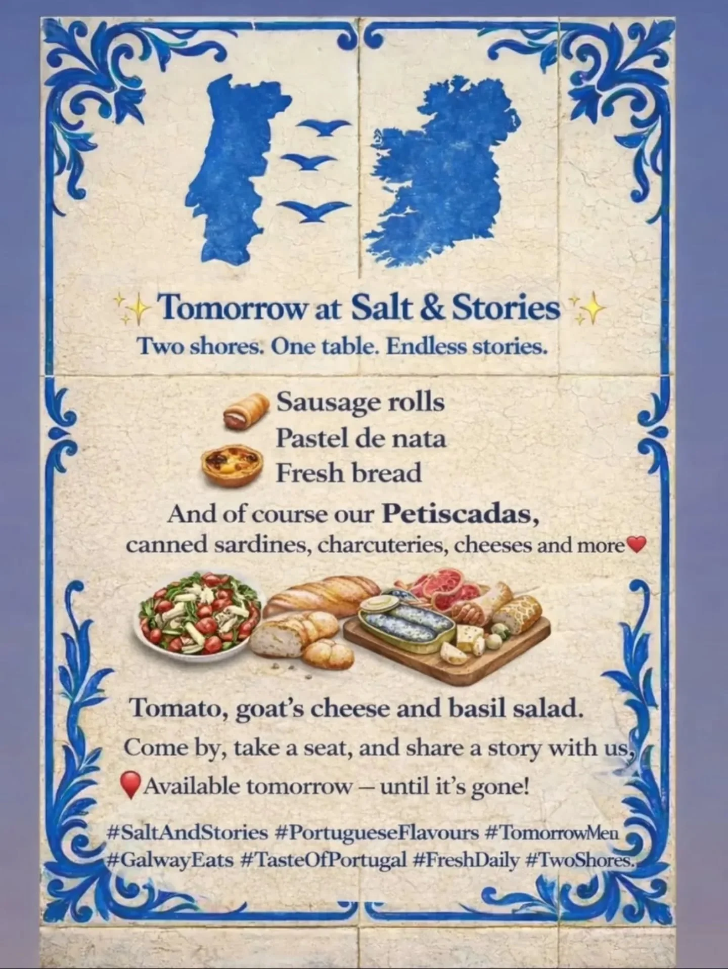 Tomorrow at @salt_n_stories 
📍Open from 8:30am to 5:30pm