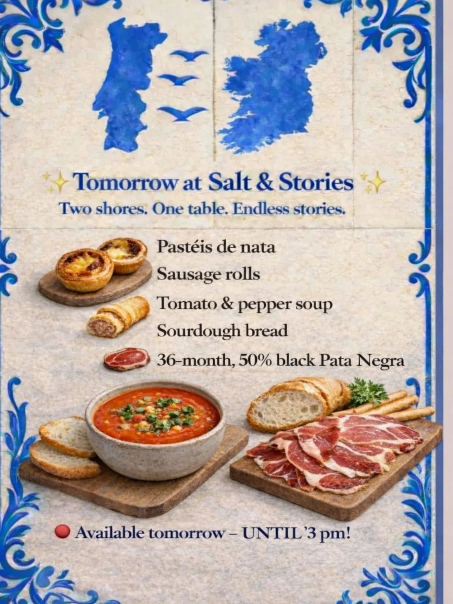 Tomorrow at @salt_n_stories 
📍We will close at 3pm
Happy Christmas 🎄